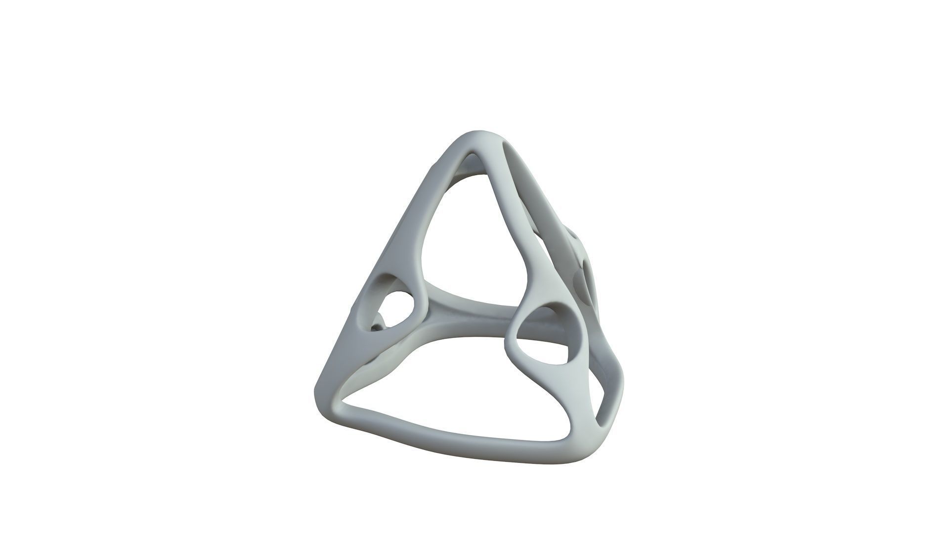 SciFi Cube Object No 59692 Low Poly Shape Low-poly 3D model_5