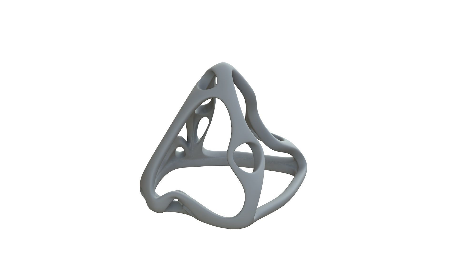 SciFi Cube Object No 59692 Low Poly Shape Low-poly 3D model_10