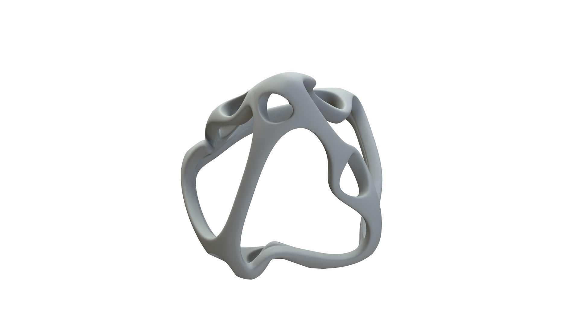 SciFi Cube Object No 59692 Low Poly Shape Low-poly 3D model_16