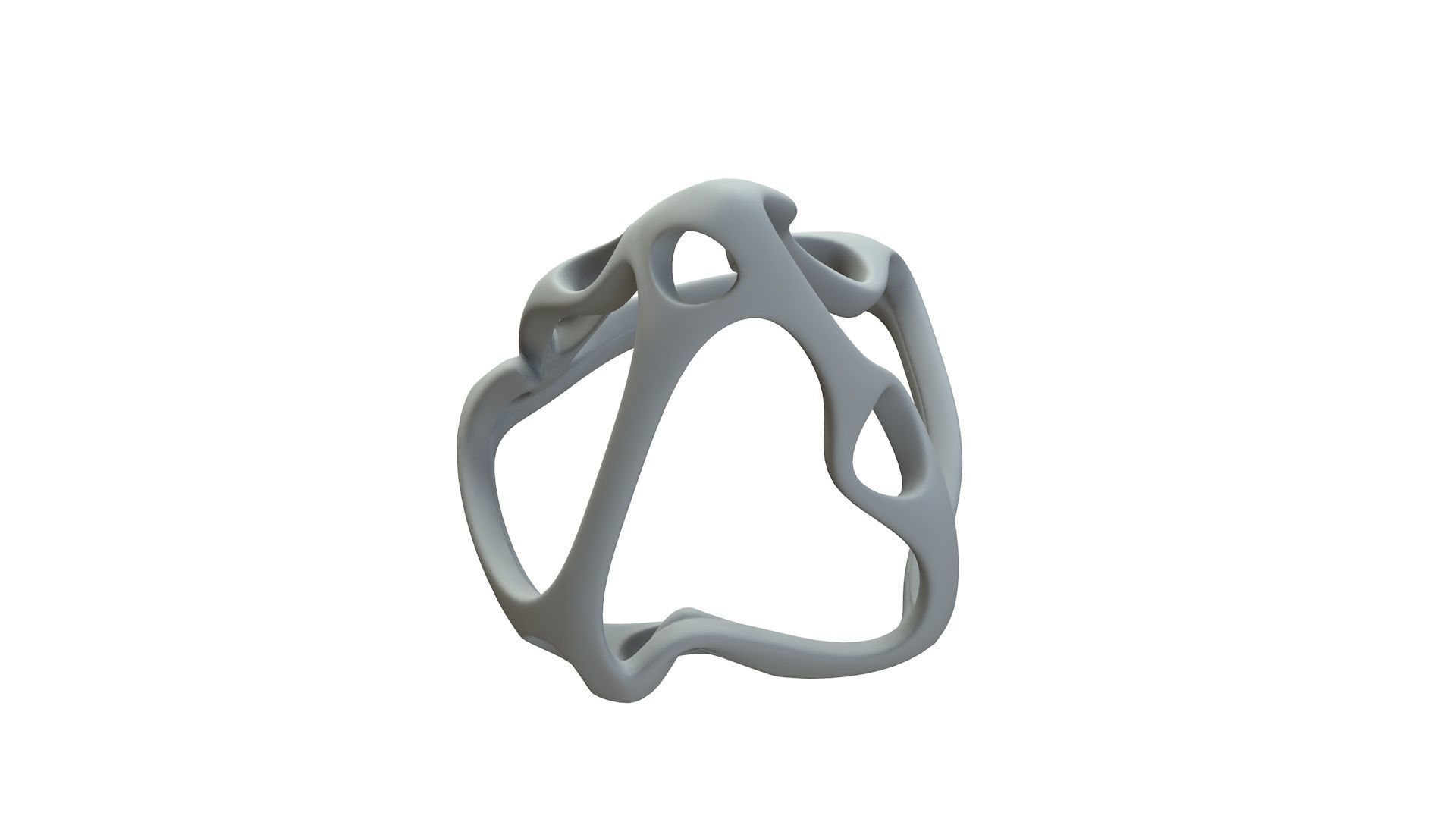 SciFi Cube Object No 59692 Low Poly Shape Low-poly 3D model_15