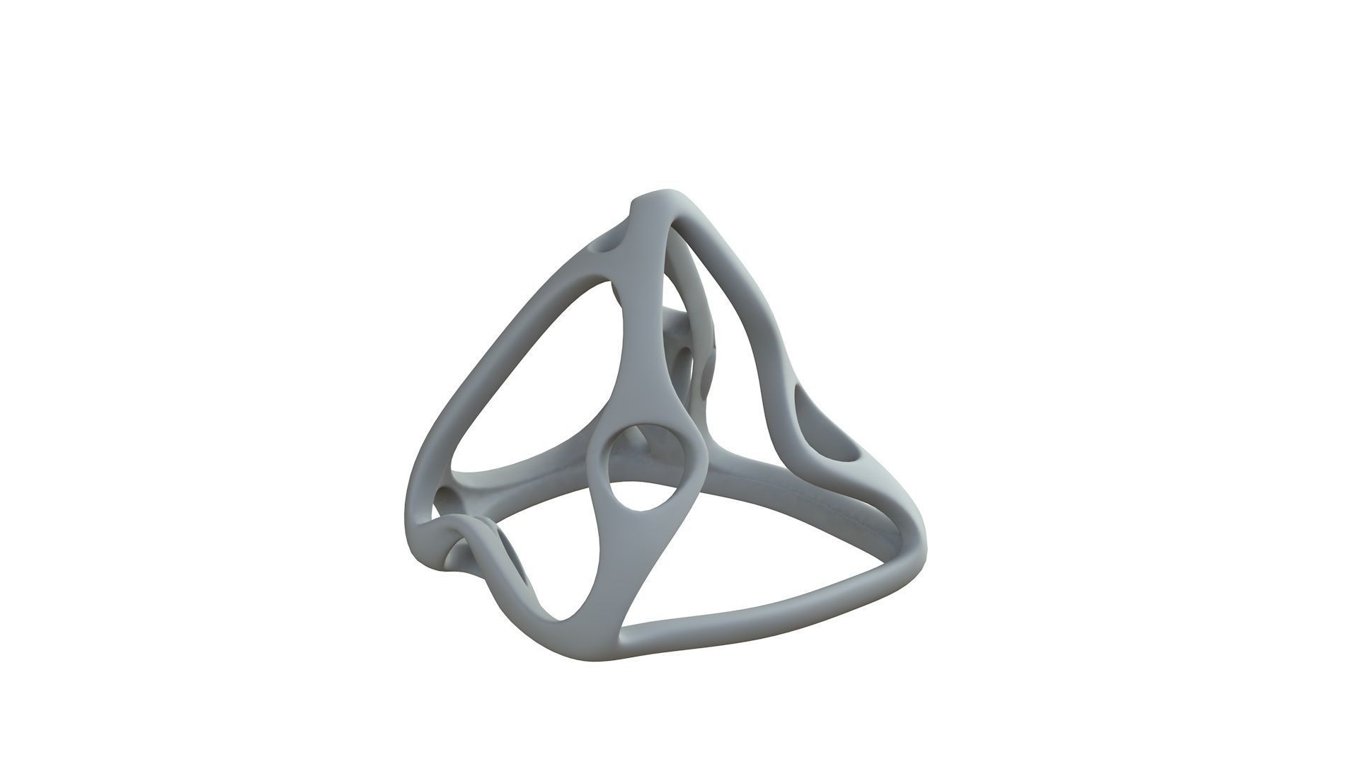 SciFi Cube Object No 59692 Low Poly Shape Low-poly 3D model_8