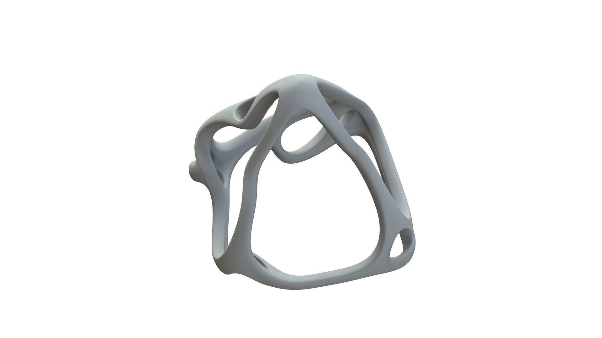 SciFi Cube Object No 59681 Low Poly Shape Low-poly 3D model_15