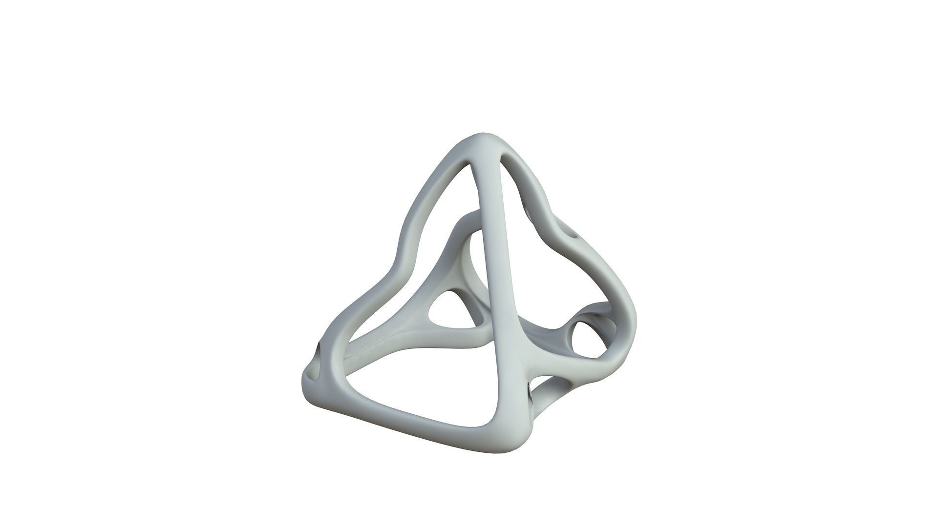 SciFi Cube Object No 59681 Low Poly Shape Low-poly 3D model_4