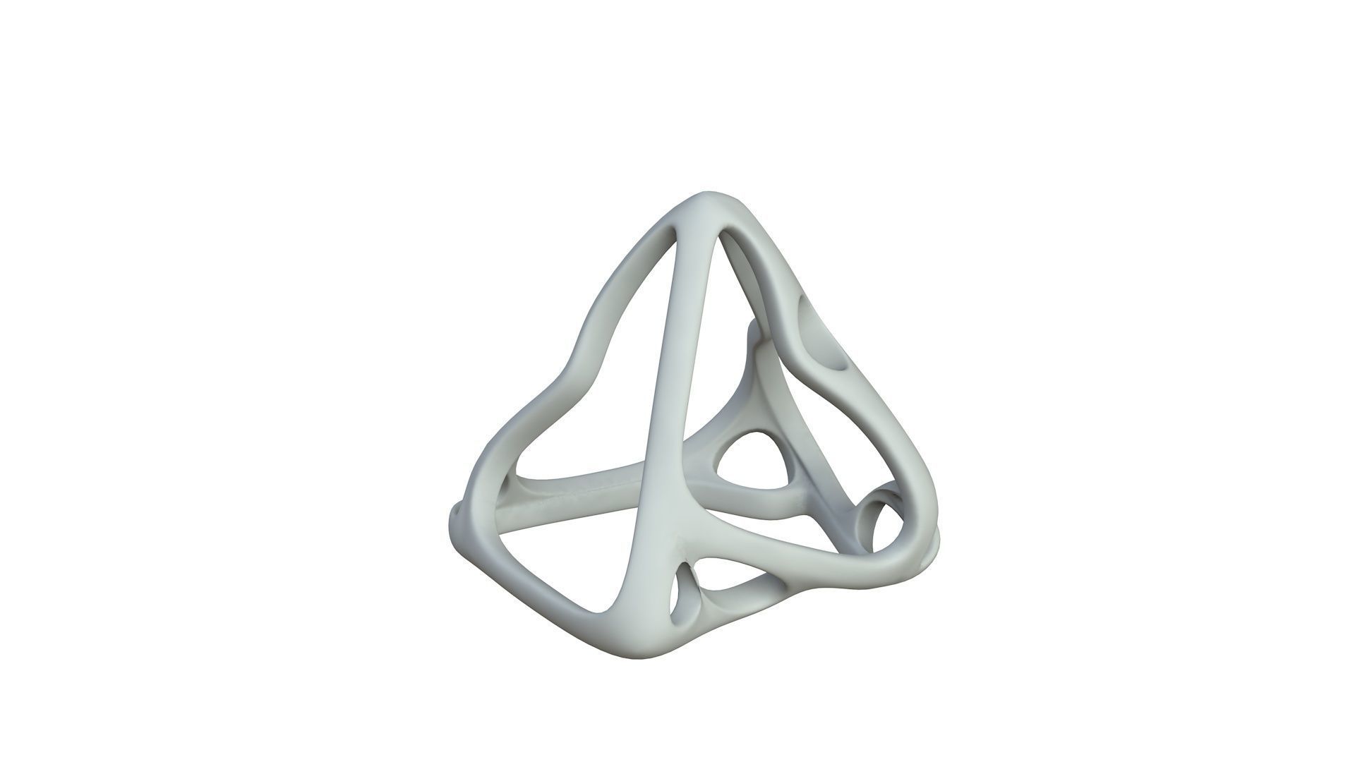 SciFi Cube Object No 59681 Low Poly Shape Low-poly 3D model_3