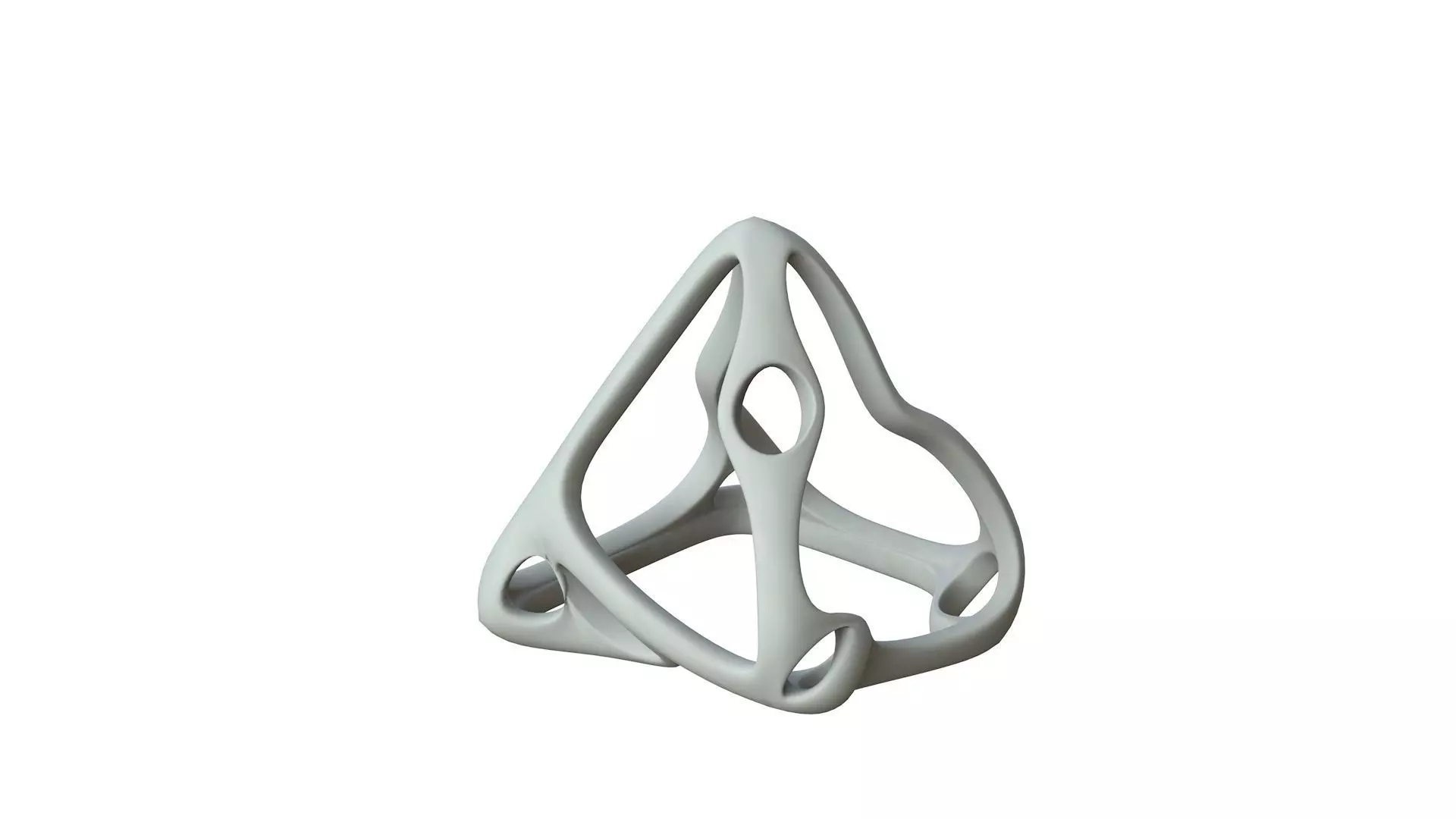 SciFi Cube Object No 59681 Low Poly Shape Low-poly 3D model_0