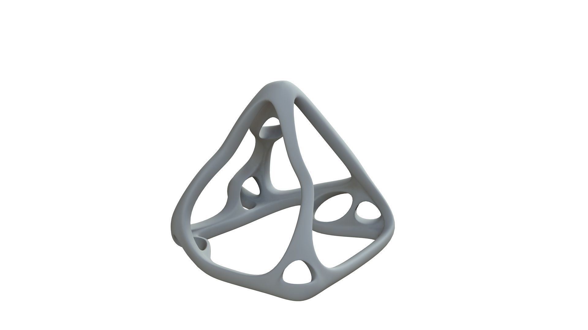 SciFi Cube Object No 59681 Low Poly Shape Low-poly 3D model_9