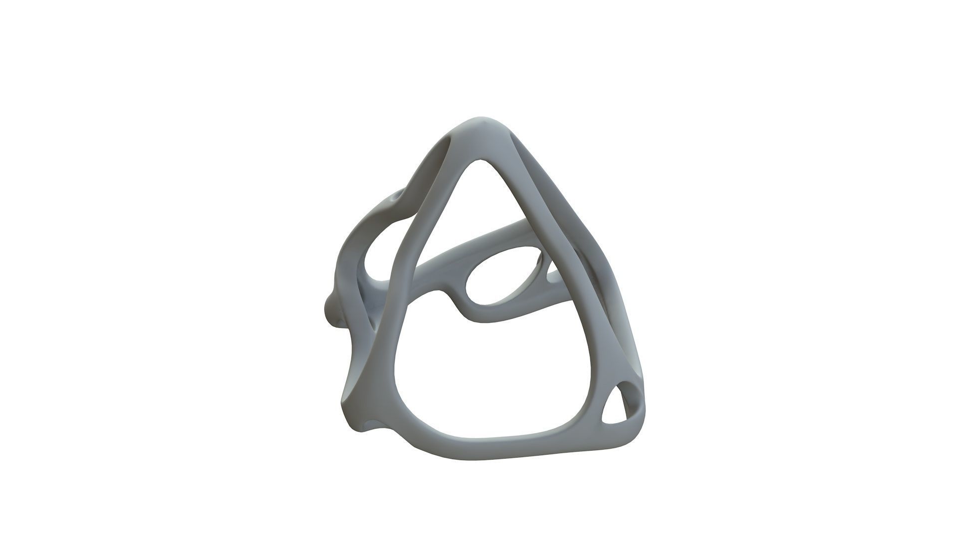 SciFi Cube Object No 59681 Low Poly Shape Low-poly 3D model_13