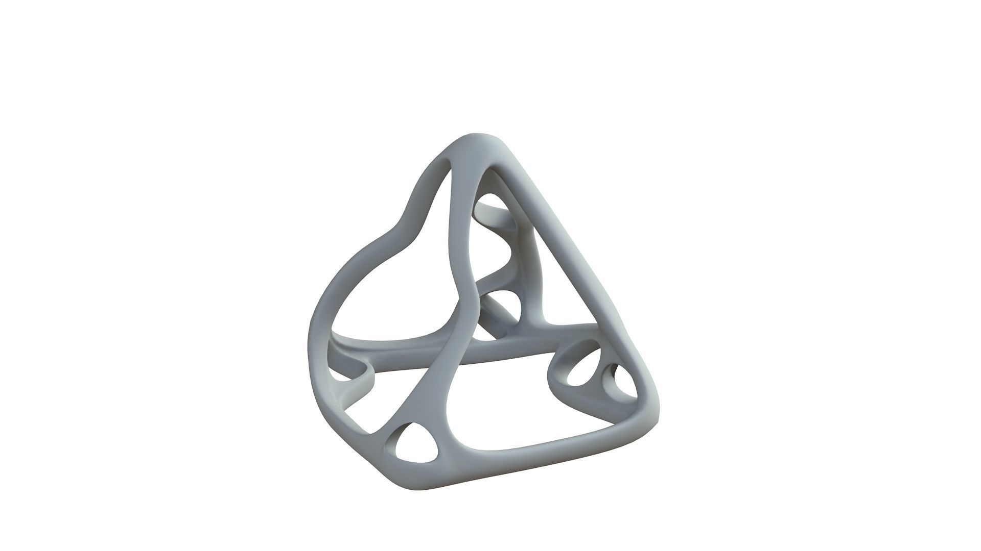 SciFi Cube Object No 59681 Low Poly Shape Low-poly 3D model_7