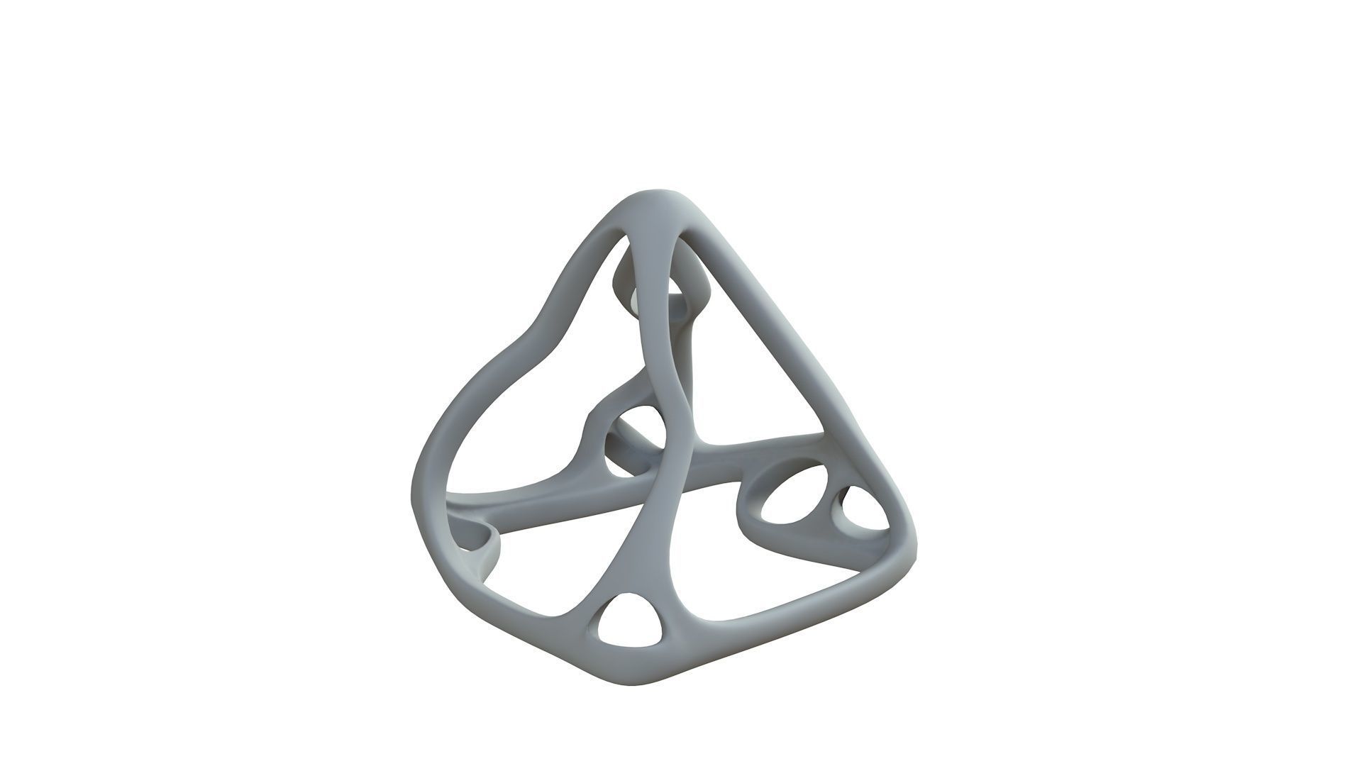 SciFi Cube Object No 59681 Low Poly Shape Low-poly 3D model_8