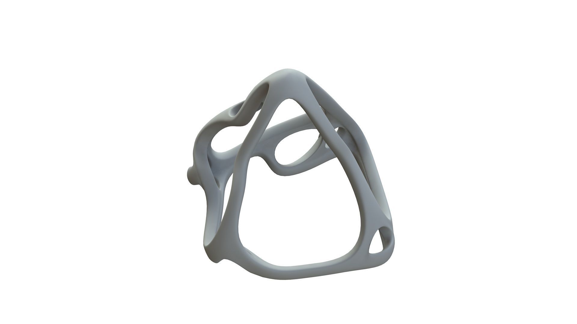 SciFi Cube Object No 59681 Low Poly Shape Low-poly 3D model_14