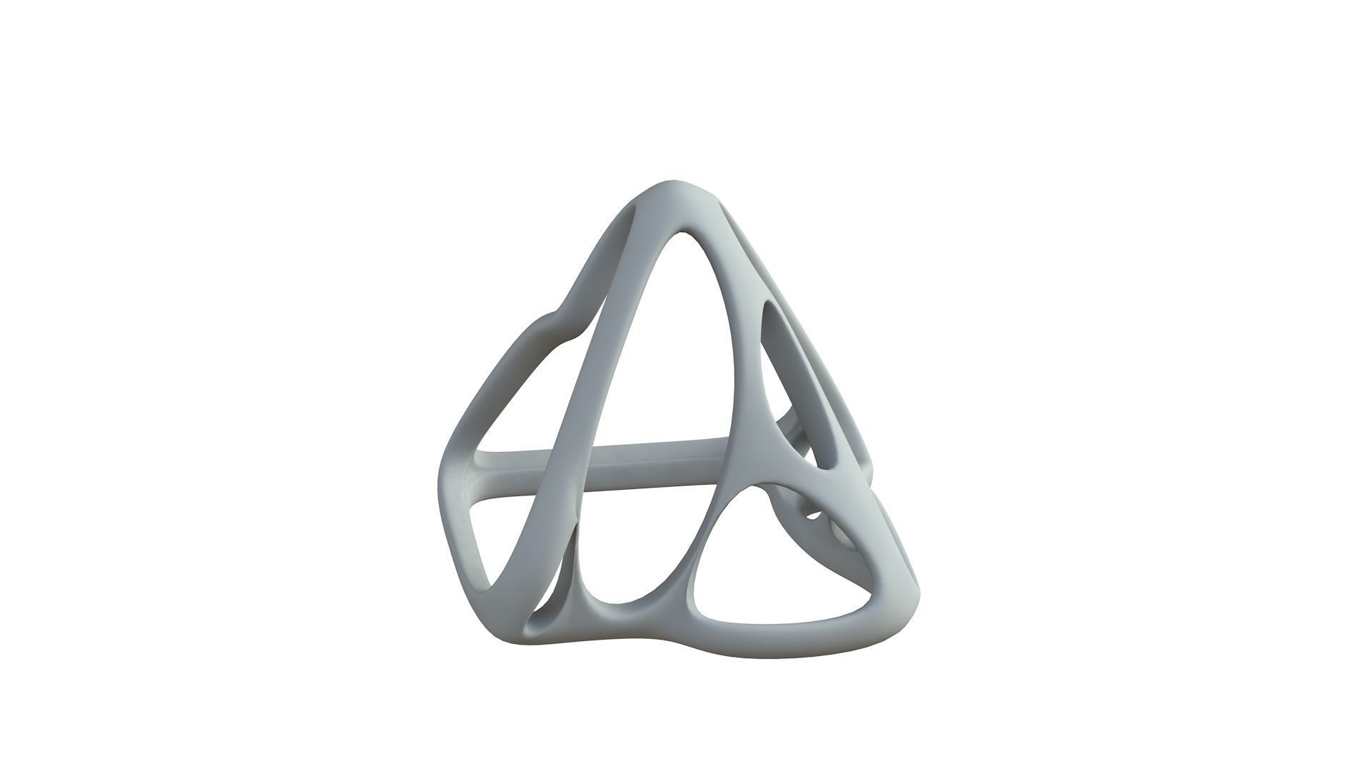 SciFi Cube Object No 59649 Low Poly Shape Low-poly 3D model_6