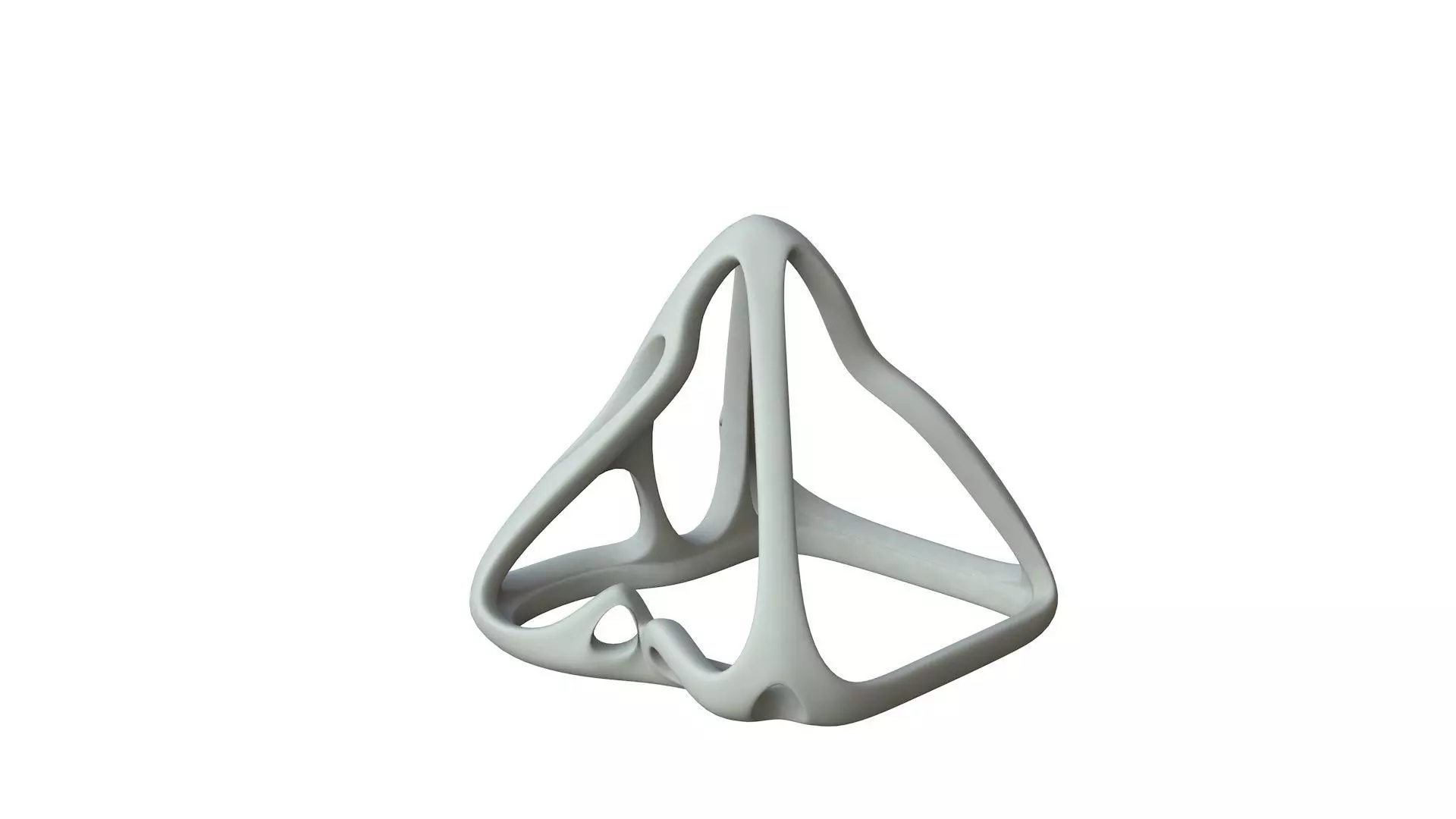 SciFi Cube Object No 59649 Low Poly Shape Low-poly 3D model_0