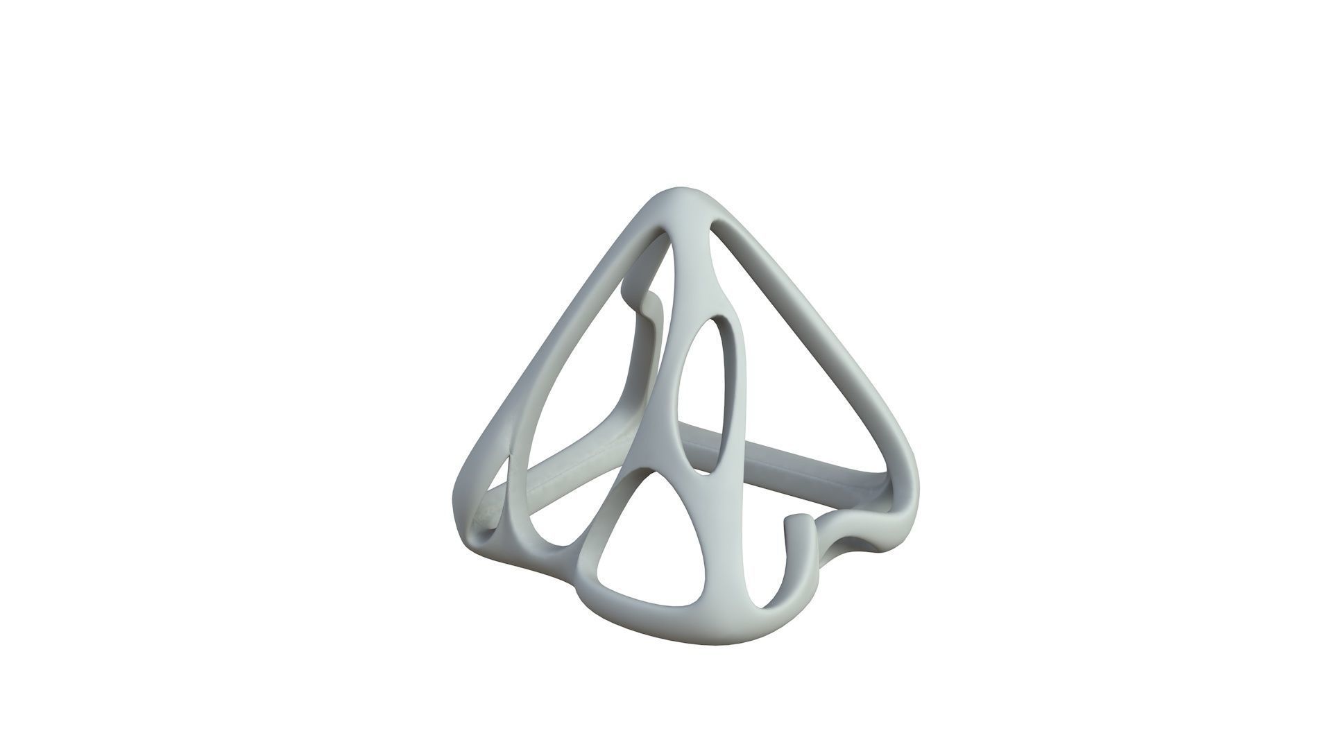 SciFi Cube Object No 59649 Low Poly Shape Low-poly 3D model_4