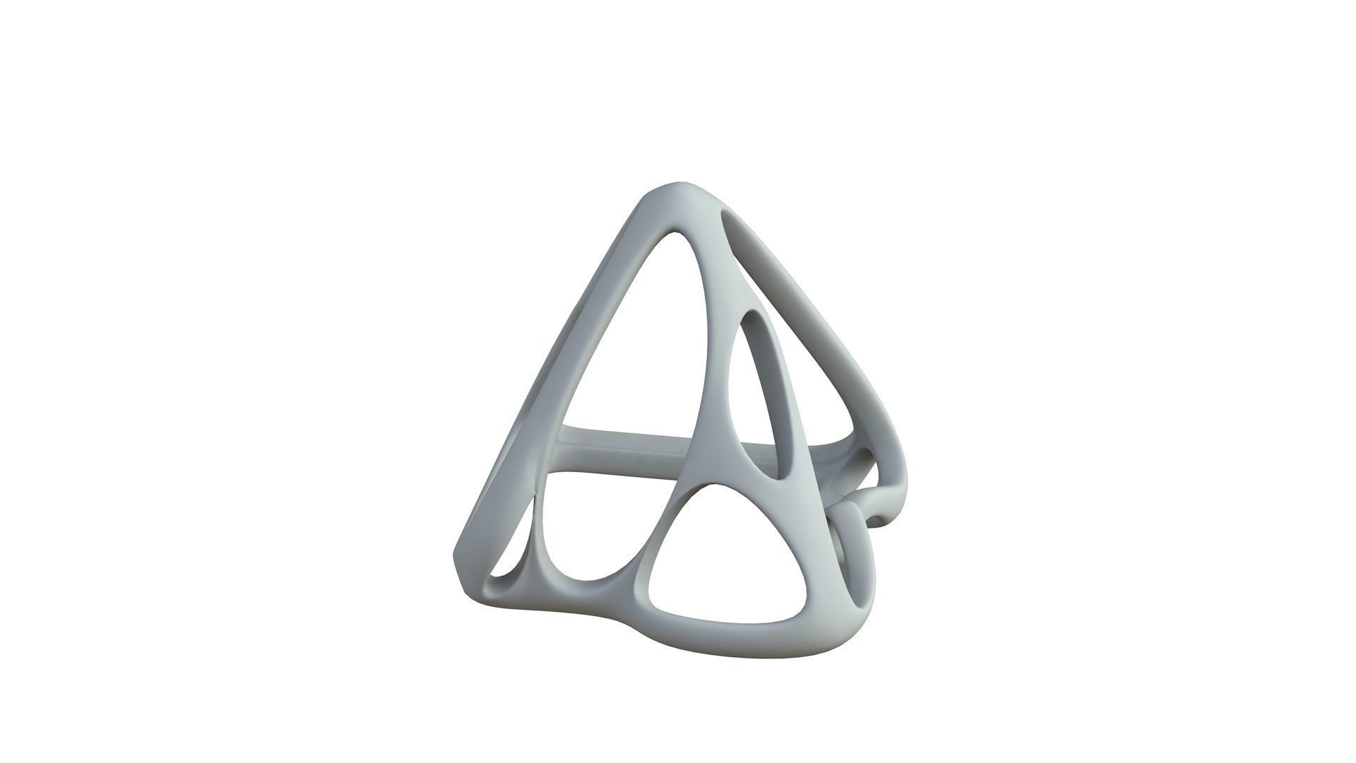 SciFi Cube Object No 59649 Low Poly Shape Low-poly 3D model_5