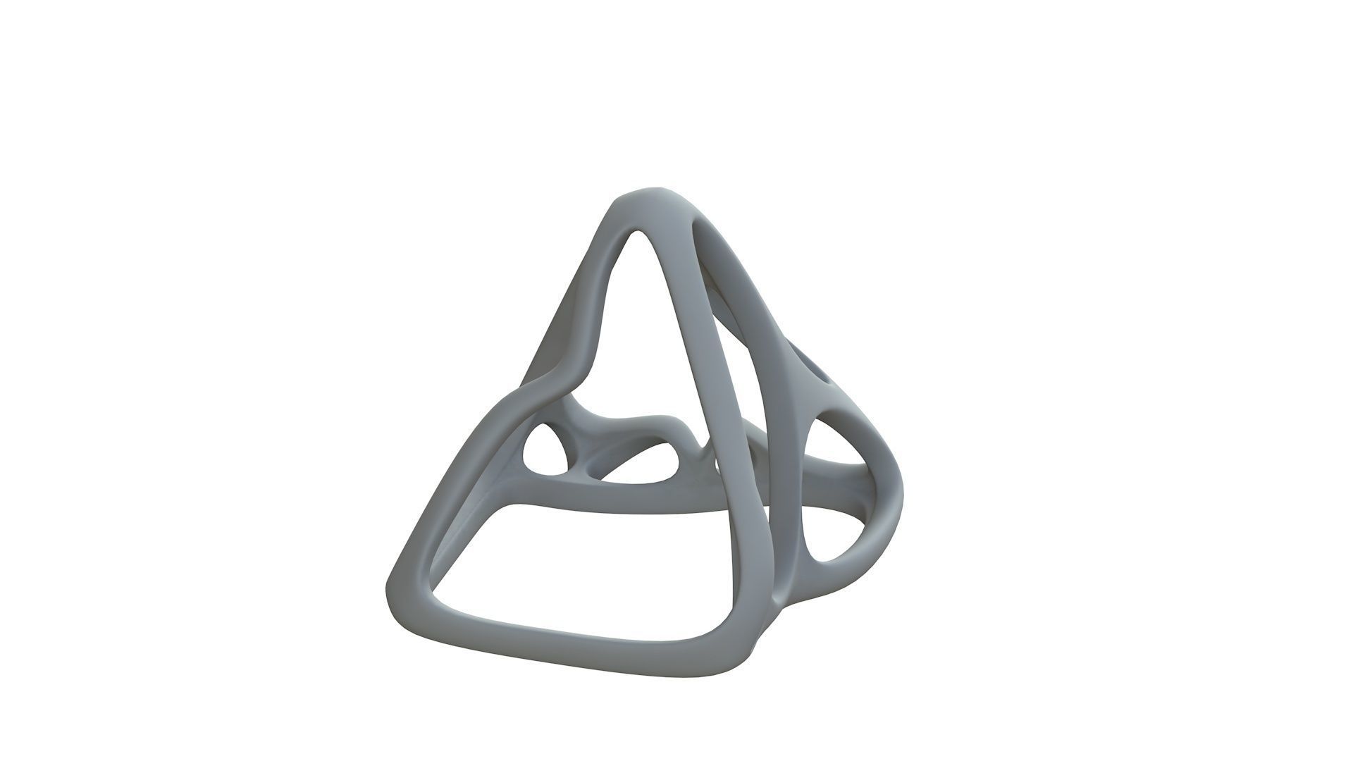 SciFi Cube Object No 59649 Low Poly Shape Low-poly 3D model_10