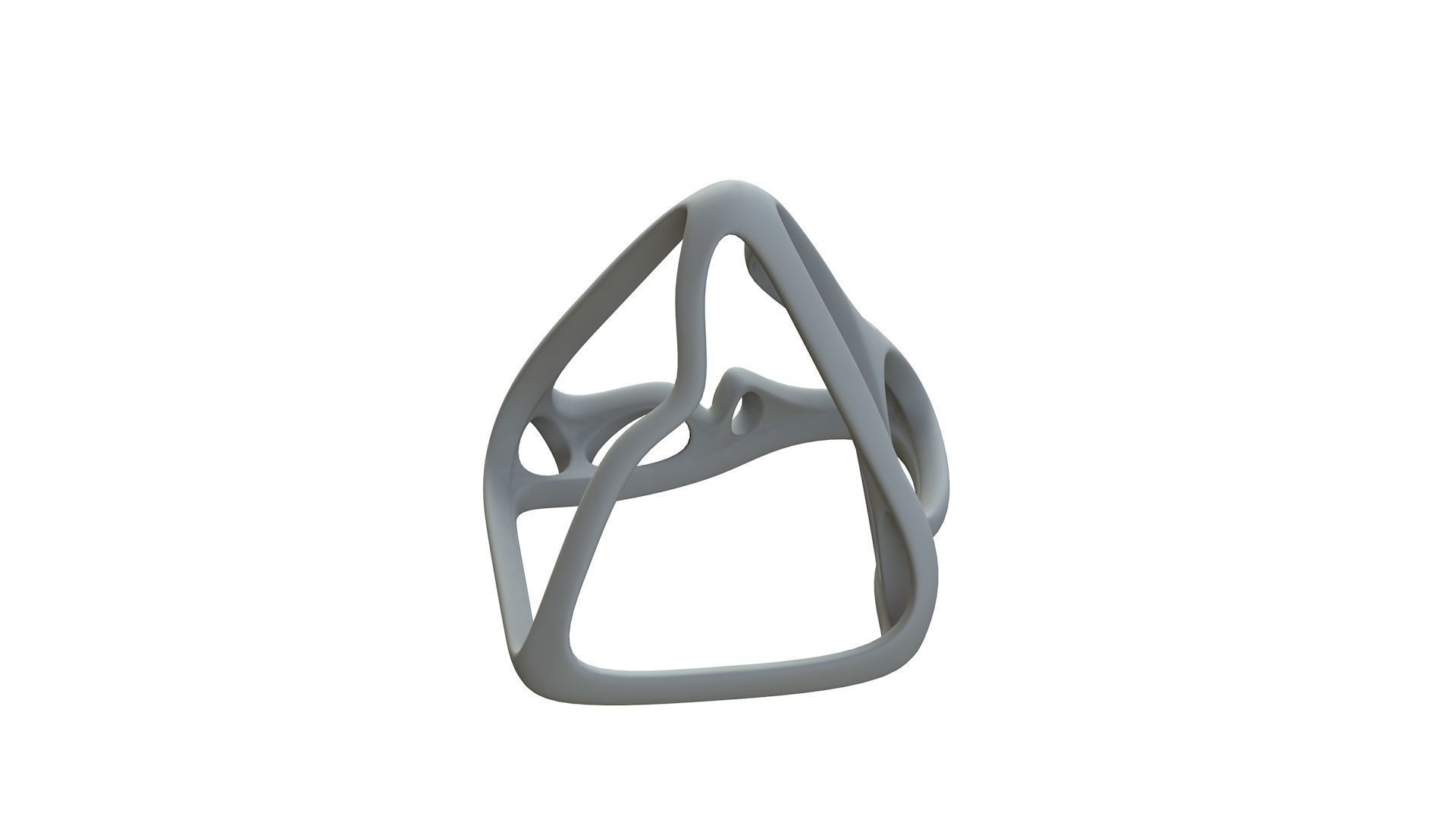 SciFi Cube Object No 59649 Low Poly Shape Low-poly 3D model_13