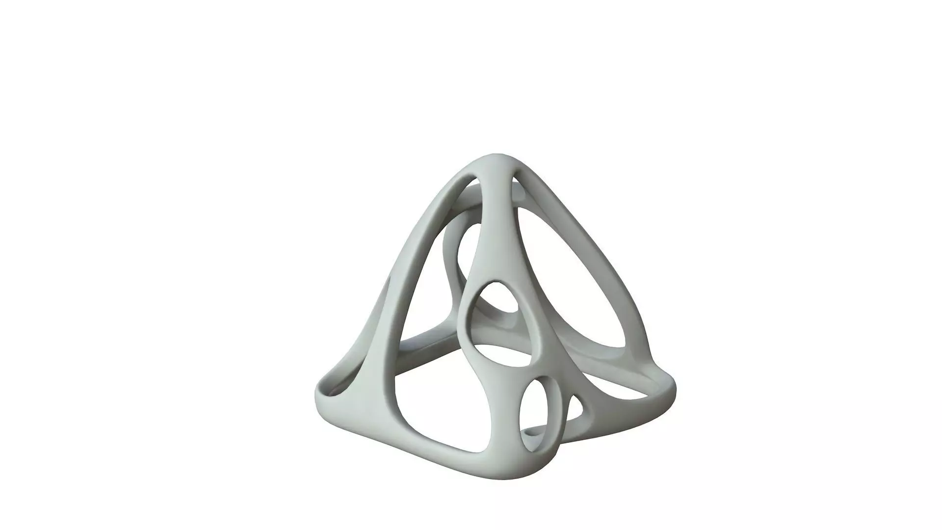 SciFi Cube Object No 59638 Low Poly Shape Low-poly 3D model_0