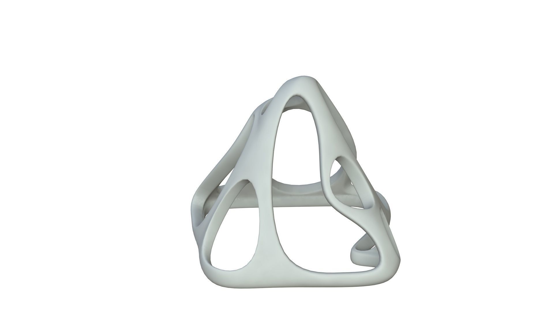 SciFi Cube Object No 59638 Low Poly Shape Low-poly 3D model_2