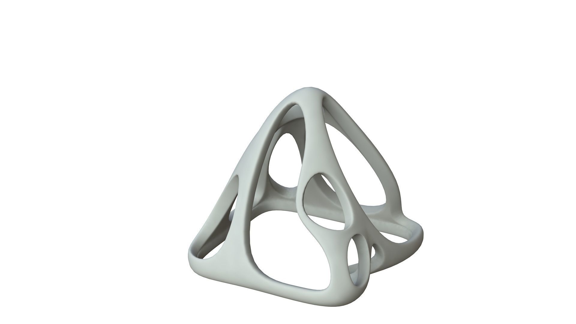 SciFi Cube Object No 59638 Low Poly Shape Low-poly 3D model_1