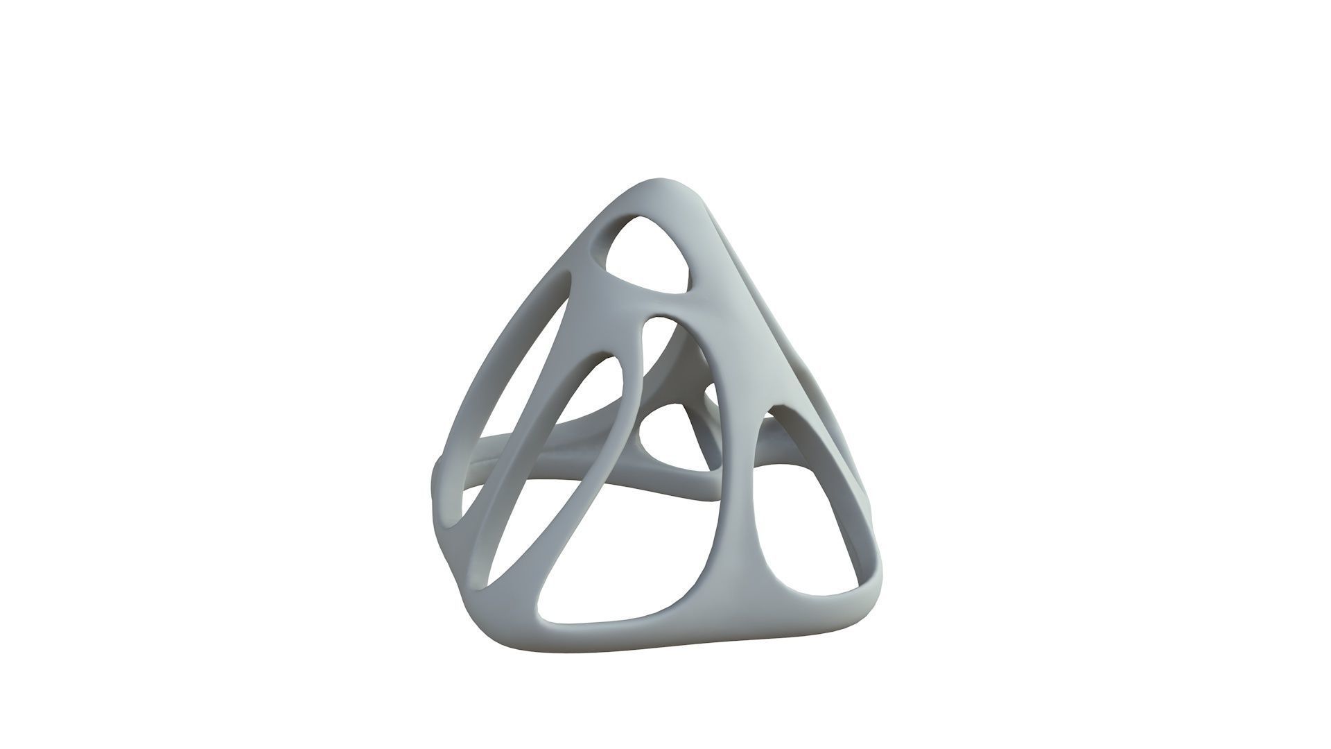 SciFi Cube Object No 59638 Low Poly Shape Low-poly 3D model_6