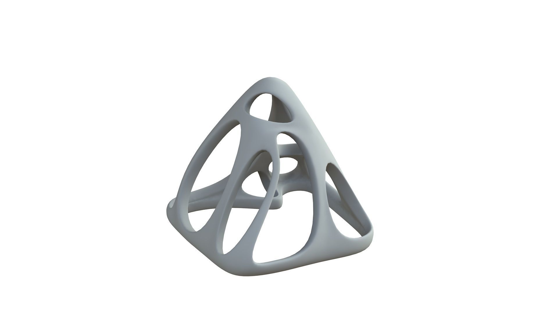 SciFi Cube Object No 59638 Low Poly Shape Low-poly 3D model_7