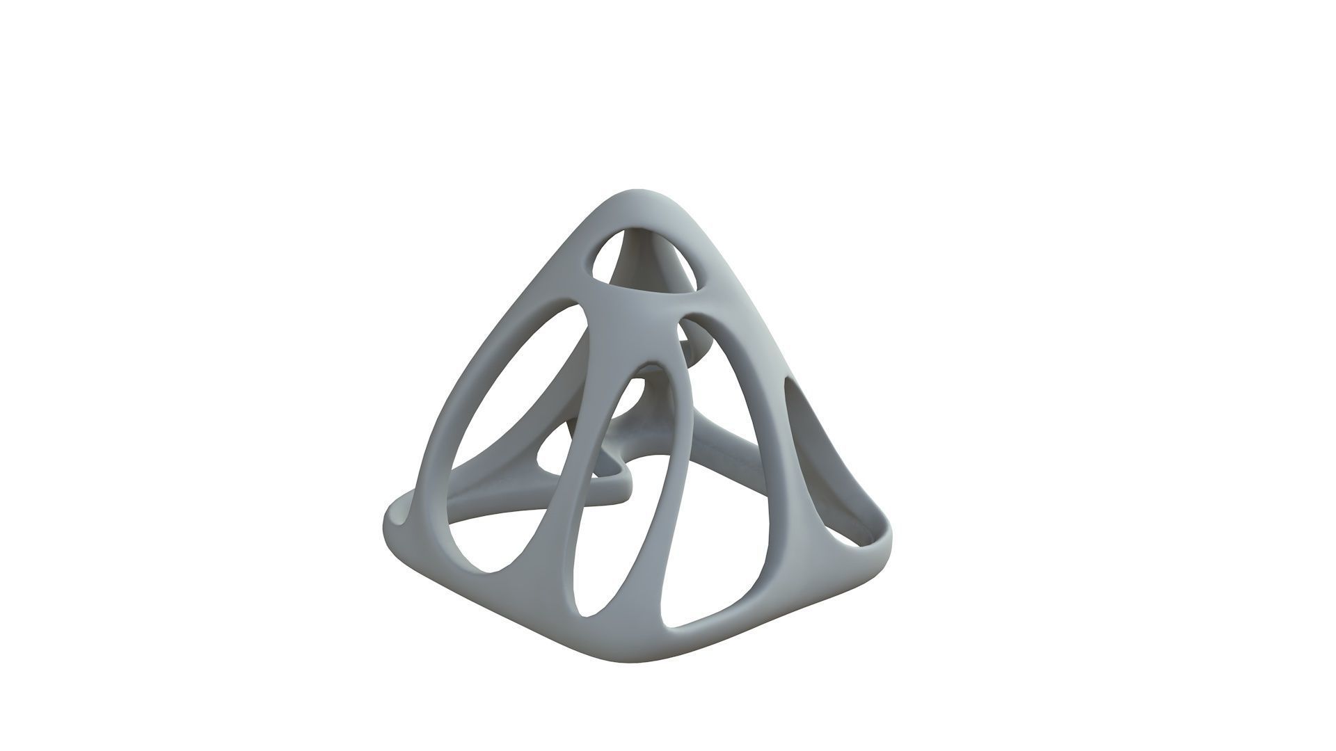 SciFi Cube Object No 59638 Low Poly Shape Low-poly 3D model_8