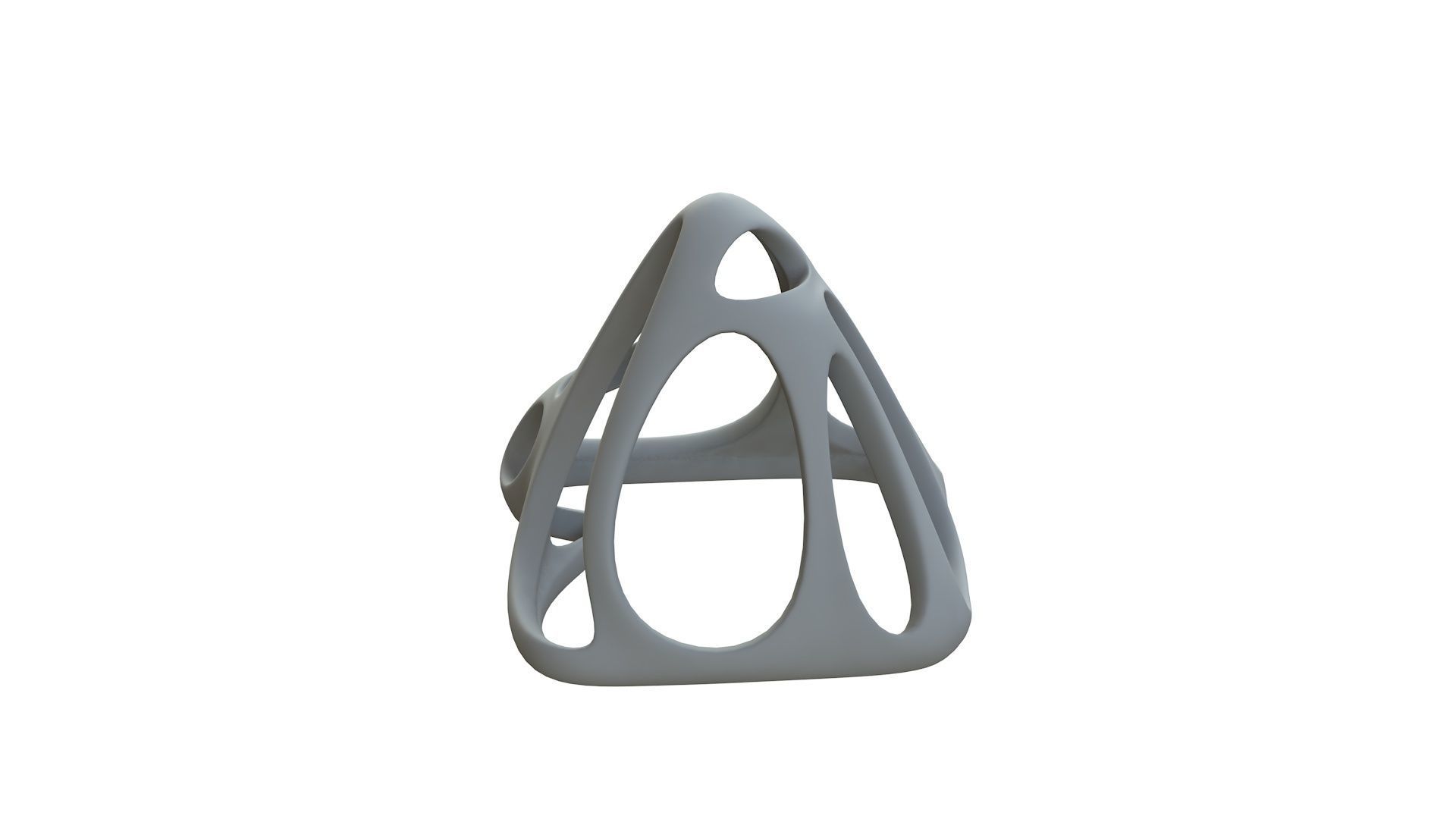 SciFi Cube Object No 59638 Low Poly Shape Low-poly 3D model_12