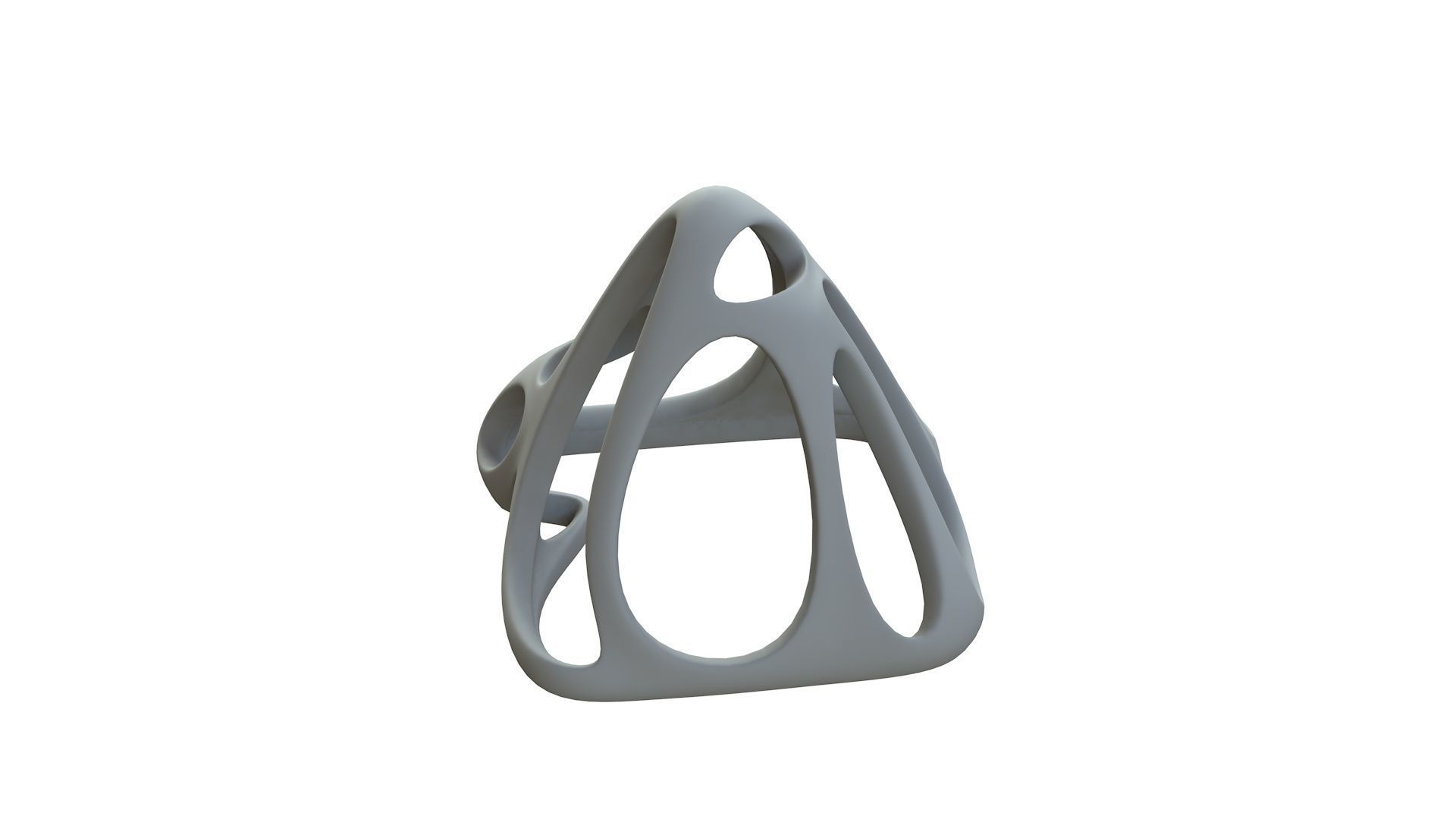 SciFi Cube Object No 59638 Low Poly Shape Low-poly 3D model_13