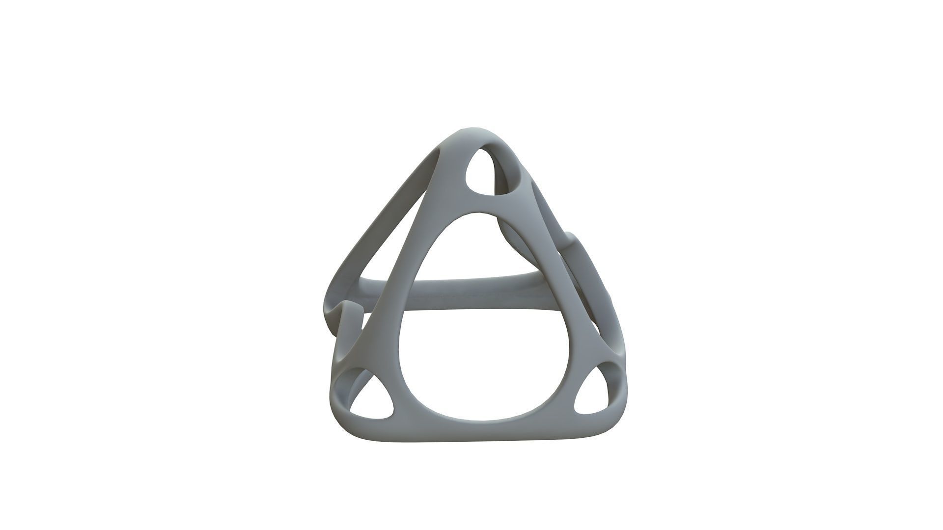 SciFi Cube Object No 59343 Low Poly Shape Low-poly 3D model_12