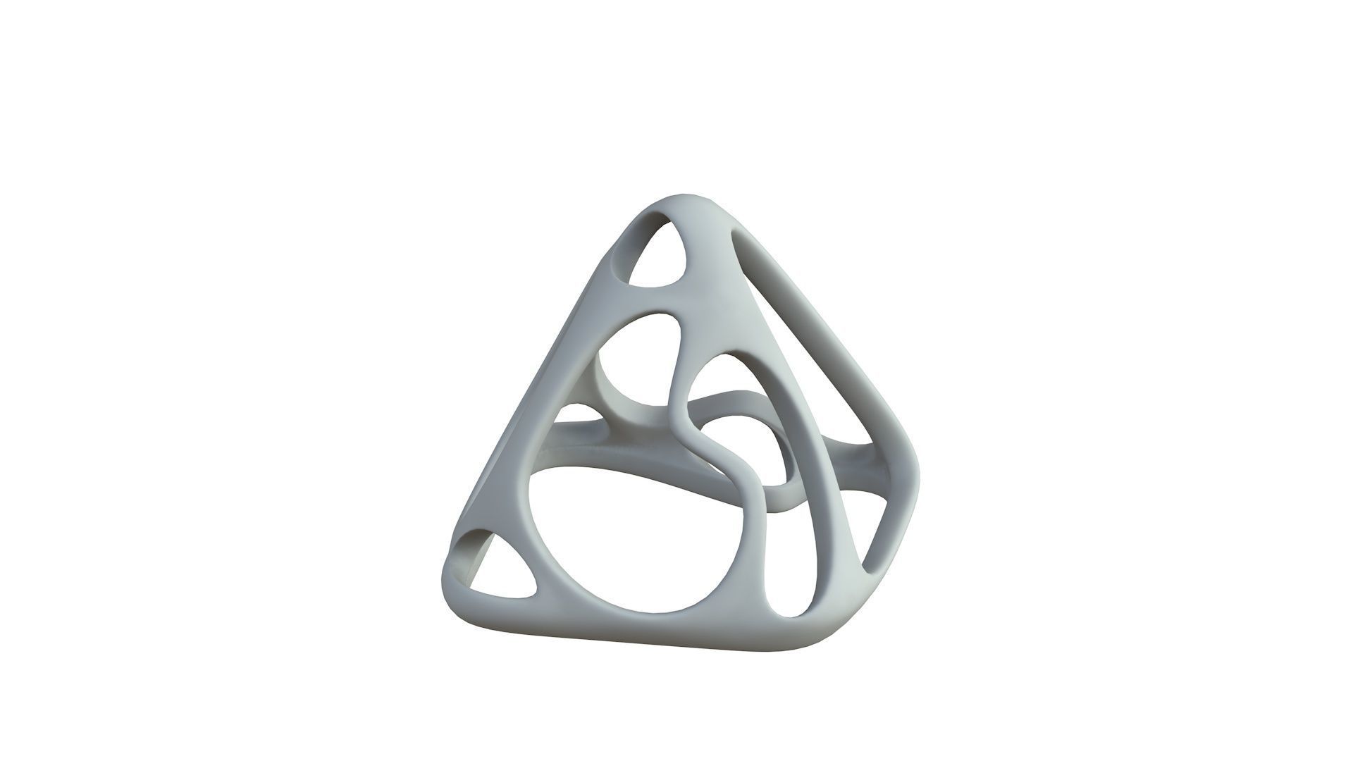 SciFi Cube Object No 59343 Low Poly Shape Low-poly 3D model_5