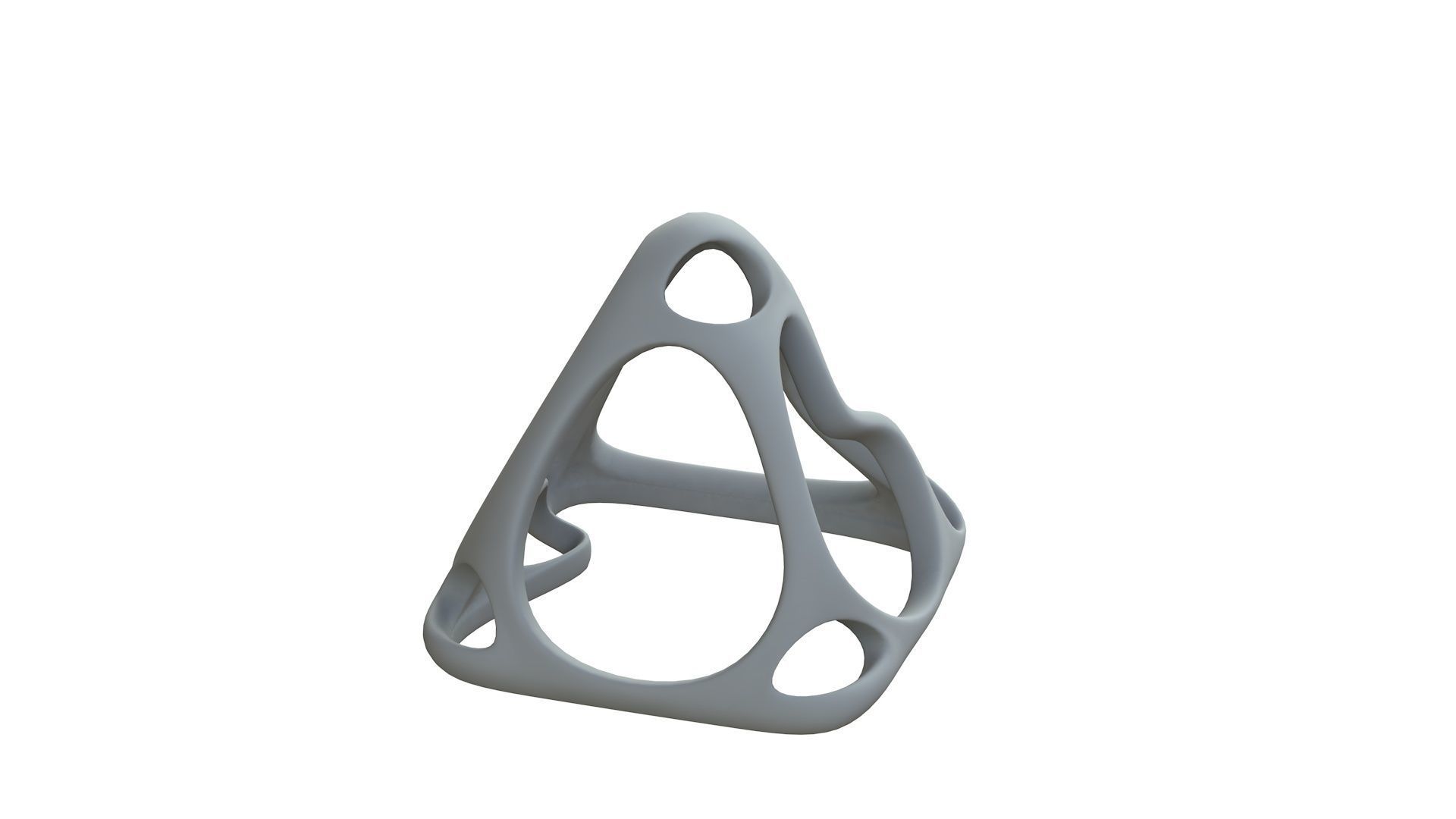 SciFi Cube Object No 59343 Low Poly Shape Low-poly 3D model_10