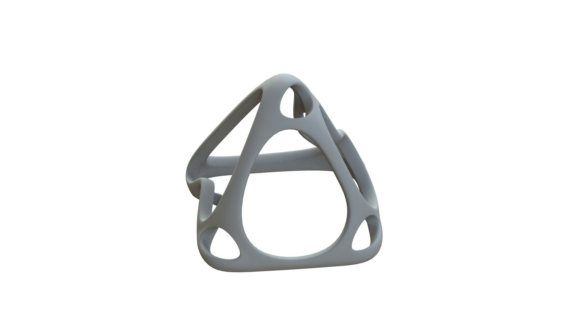 SciFi Cube Object No 59343 Low Poly Shape Low-poly 3D model_13