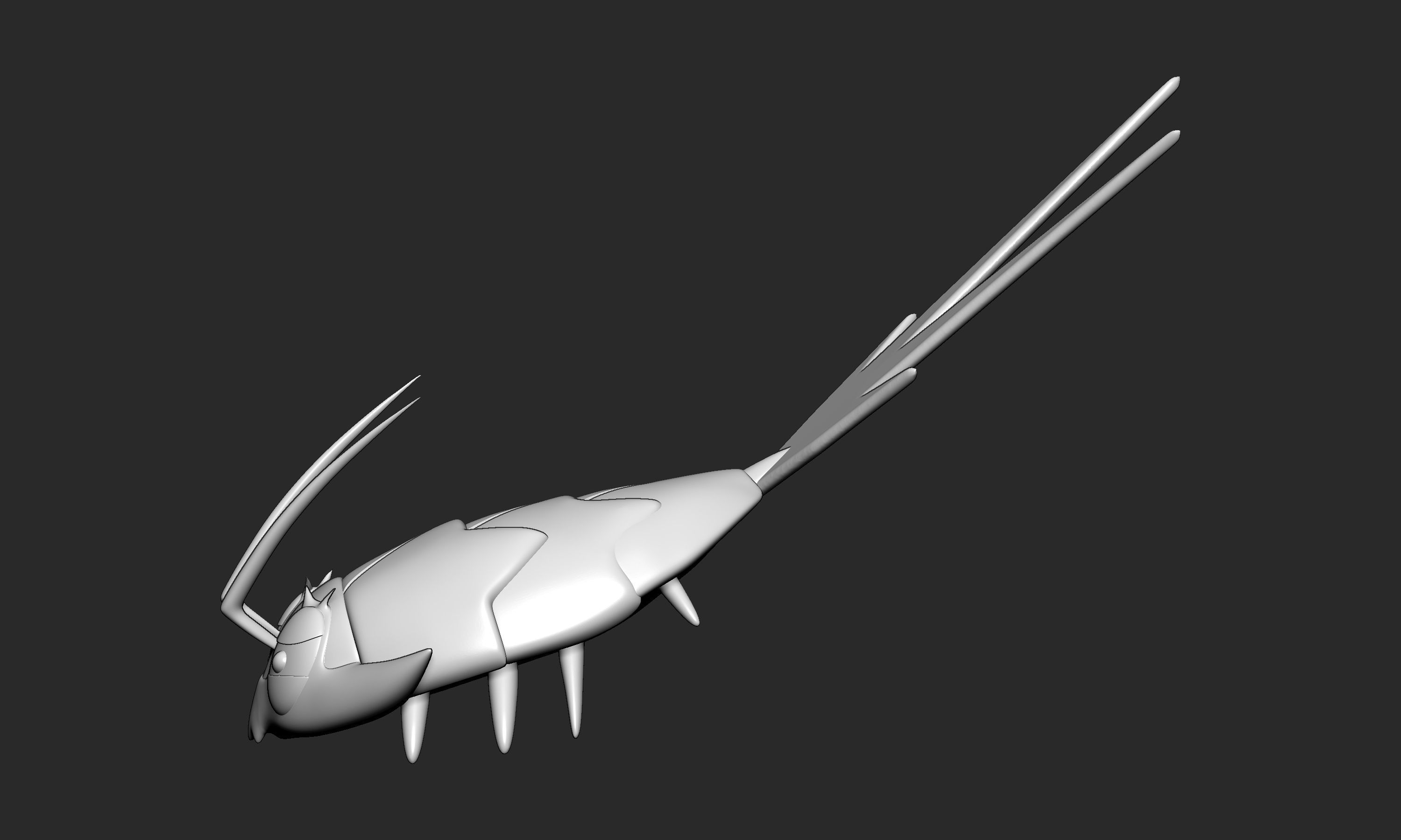 Pokemon - Wimpod with 2 poses 3D print model_14