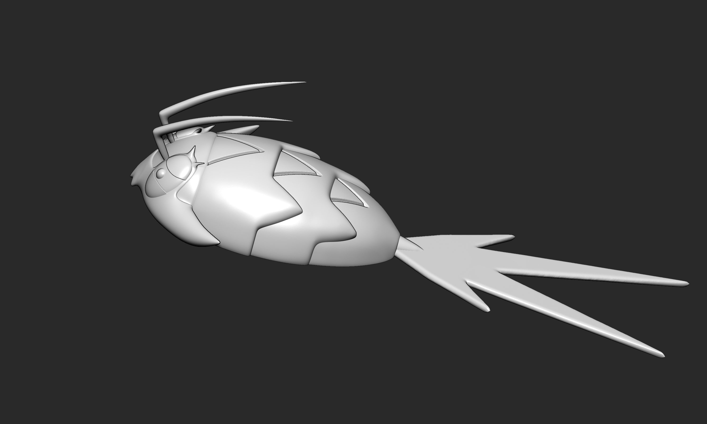 Pokemon - Wimpod with 2 poses 3D print model_7