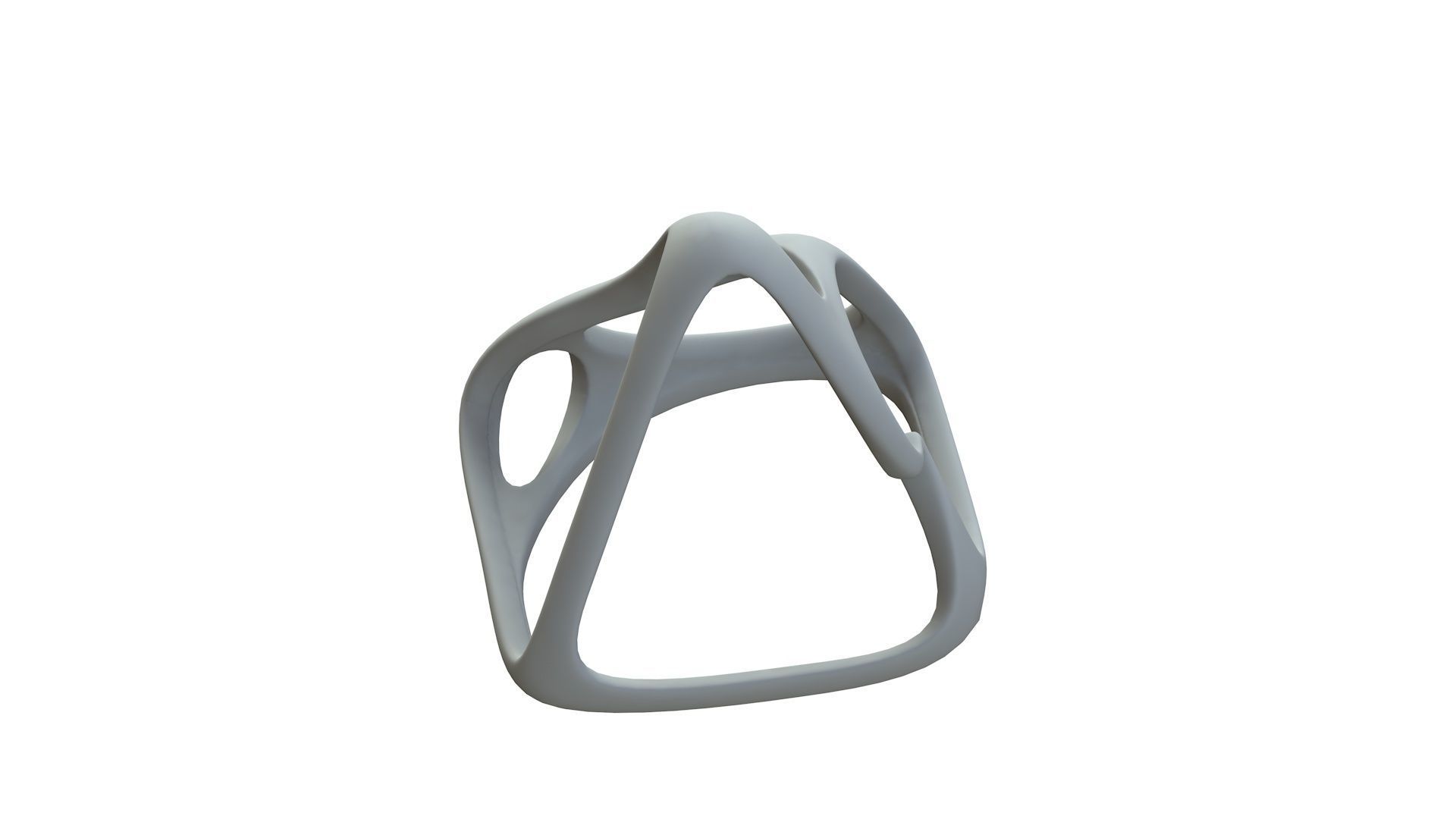 SciFi Cube Object No 59233 Low Poly Shape Low-poly 3D model_14