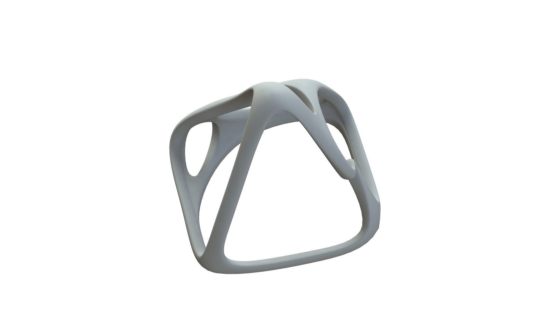 SciFi Cube Object No 59233 Low Poly Shape Low-poly 3D model_15