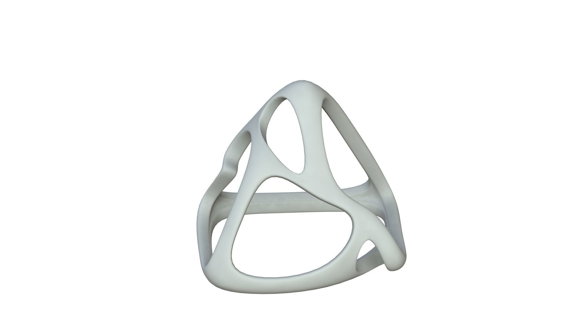 SciFi Cube Object No 59233 Low Poly Shape Low-poly 3D model_2