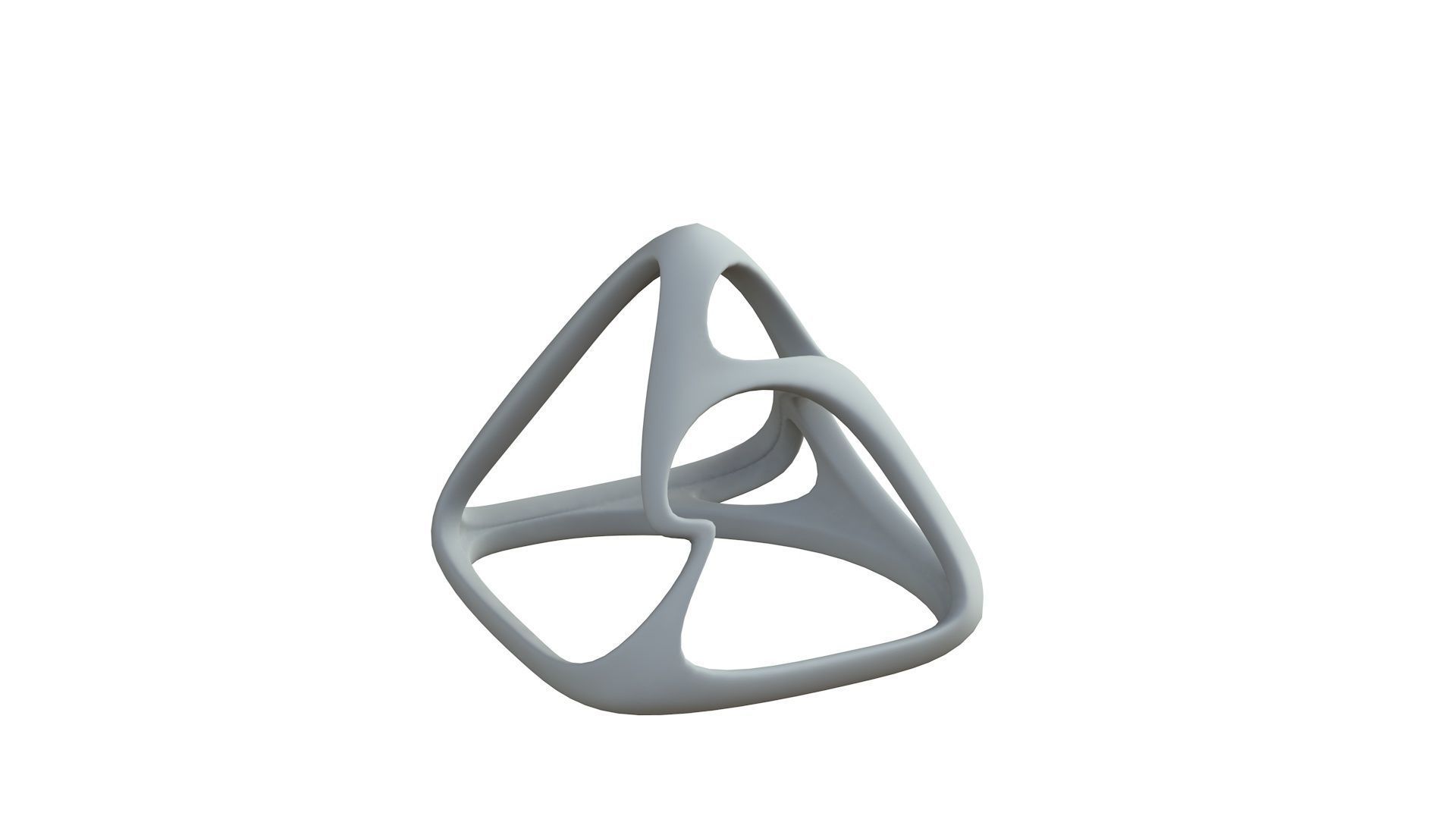 SciFi Cube Object No 59233 Low Poly Shape Low-poly 3D model_7