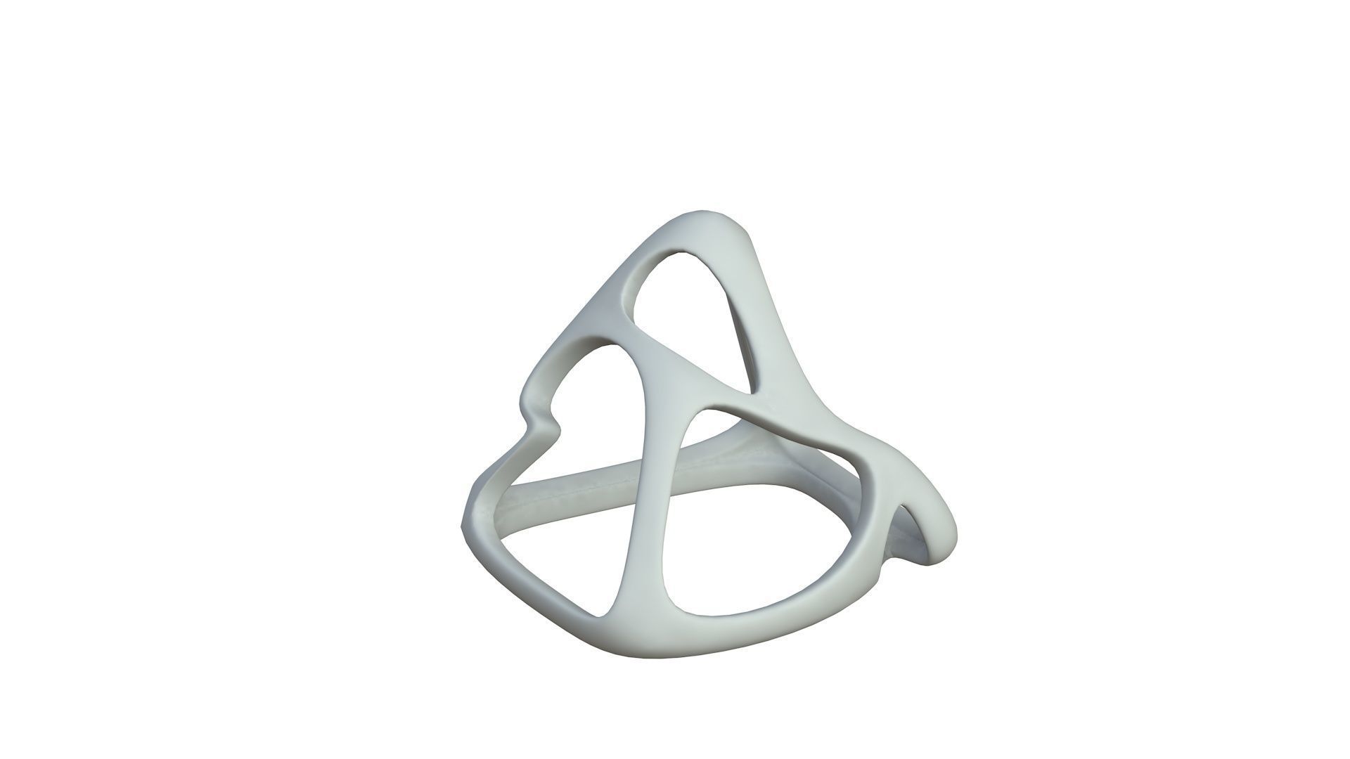 SciFi Cube Object No 59233 Low Poly Shape Low-poly 3D model_3