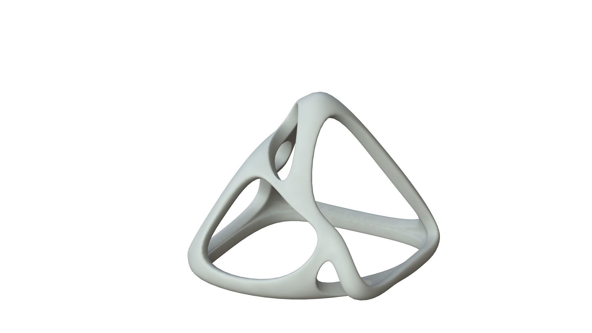 SciFi Cube Object No 59233 Low Poly Shape Low-poly 3D model_1