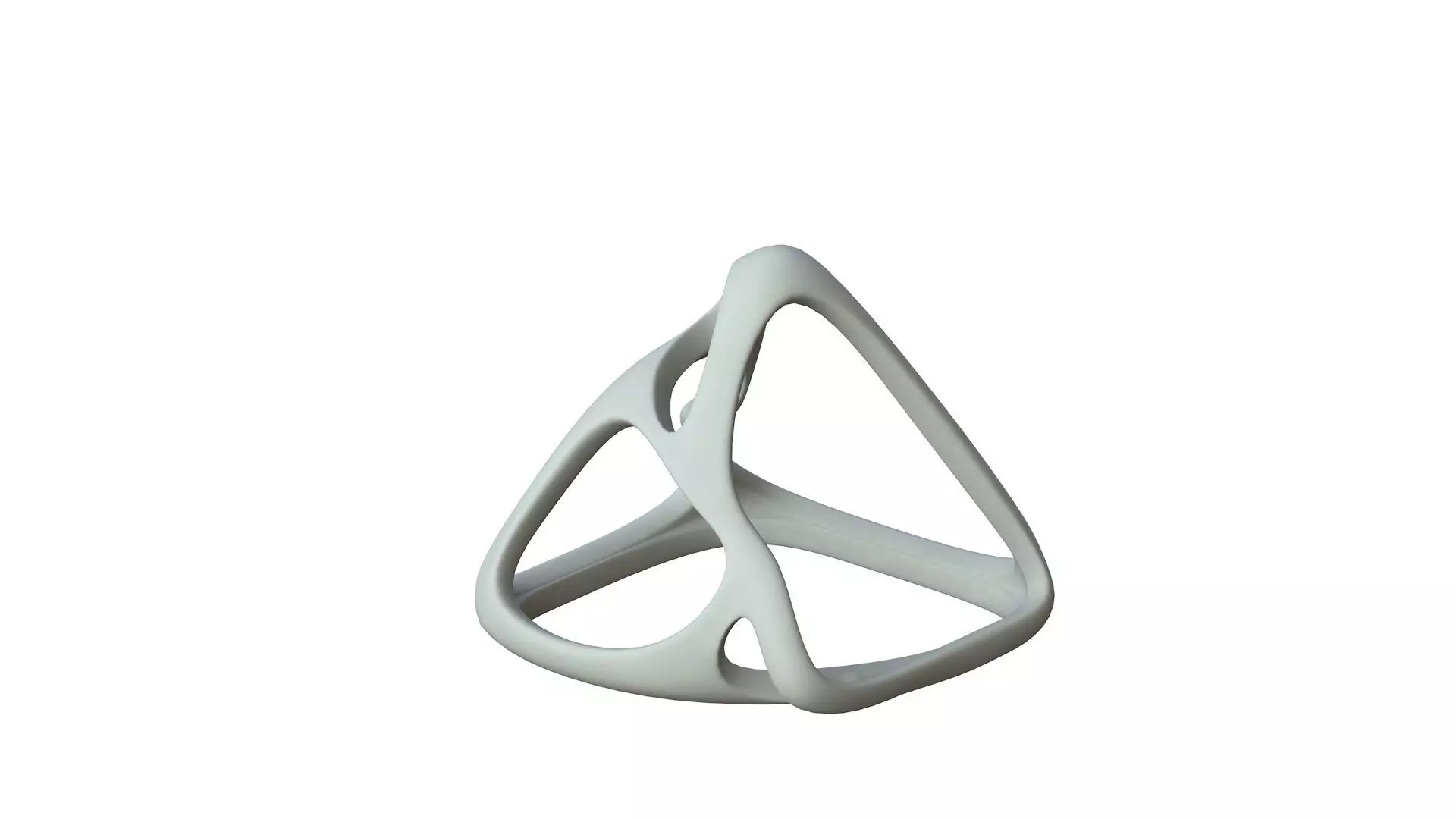 SciFi Cube Object No 59233 Low Poly Shape Low-poly 3D model_0