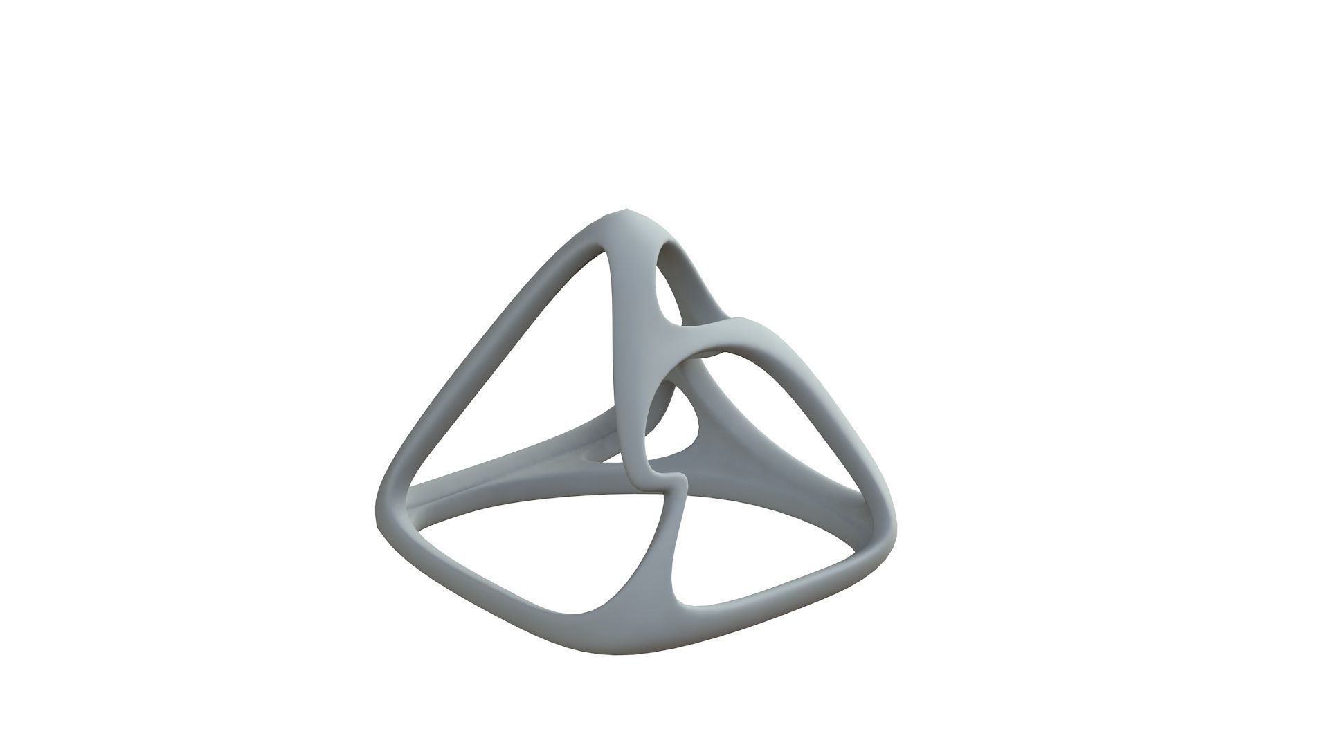 SciFi Cube Object No 59233 Low Poly Shape Low-poly 3D model_8