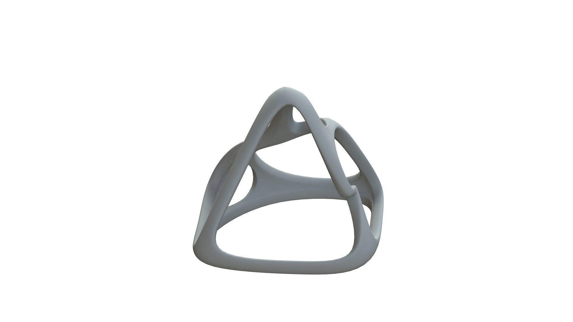 SciFi Cube Object No 59233 Low Poly Shape Low-poly 3D model_11