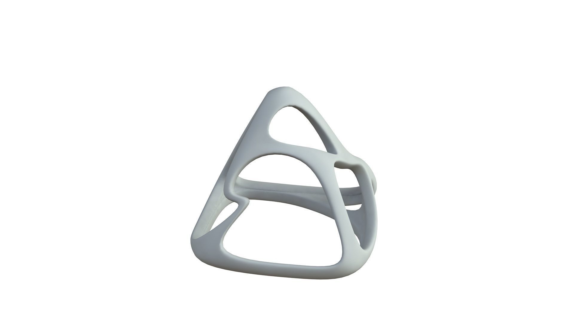 SciFi Cube Object No 59233 Low Poly Shape Low-poly 3D model_5