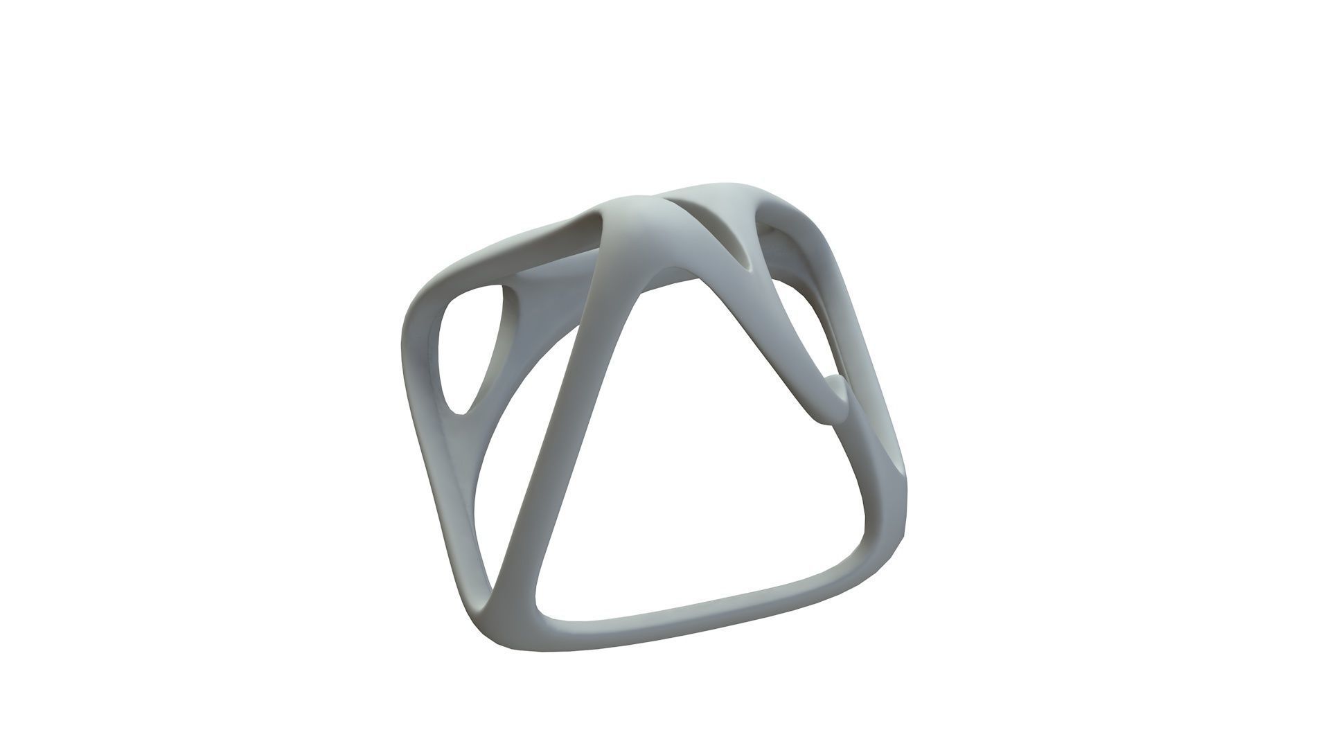 SciFi Cube Object No 59233 Low Poly Shape Low-poly 3D model_17