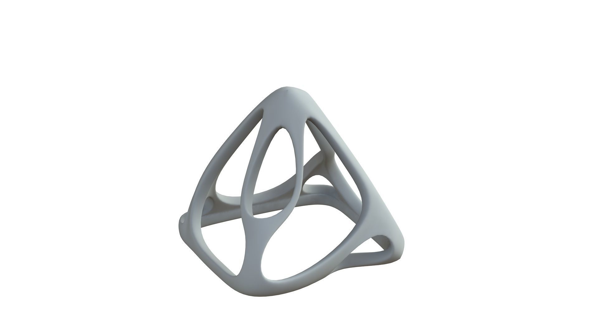 SciFi Cube Object No 59173 Low Poly Shape Low-poly 3D model_7