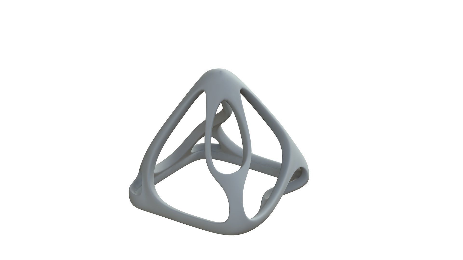 SciFi Cube Object No 59173 Low Poly Shape Low-poly 3D model_9