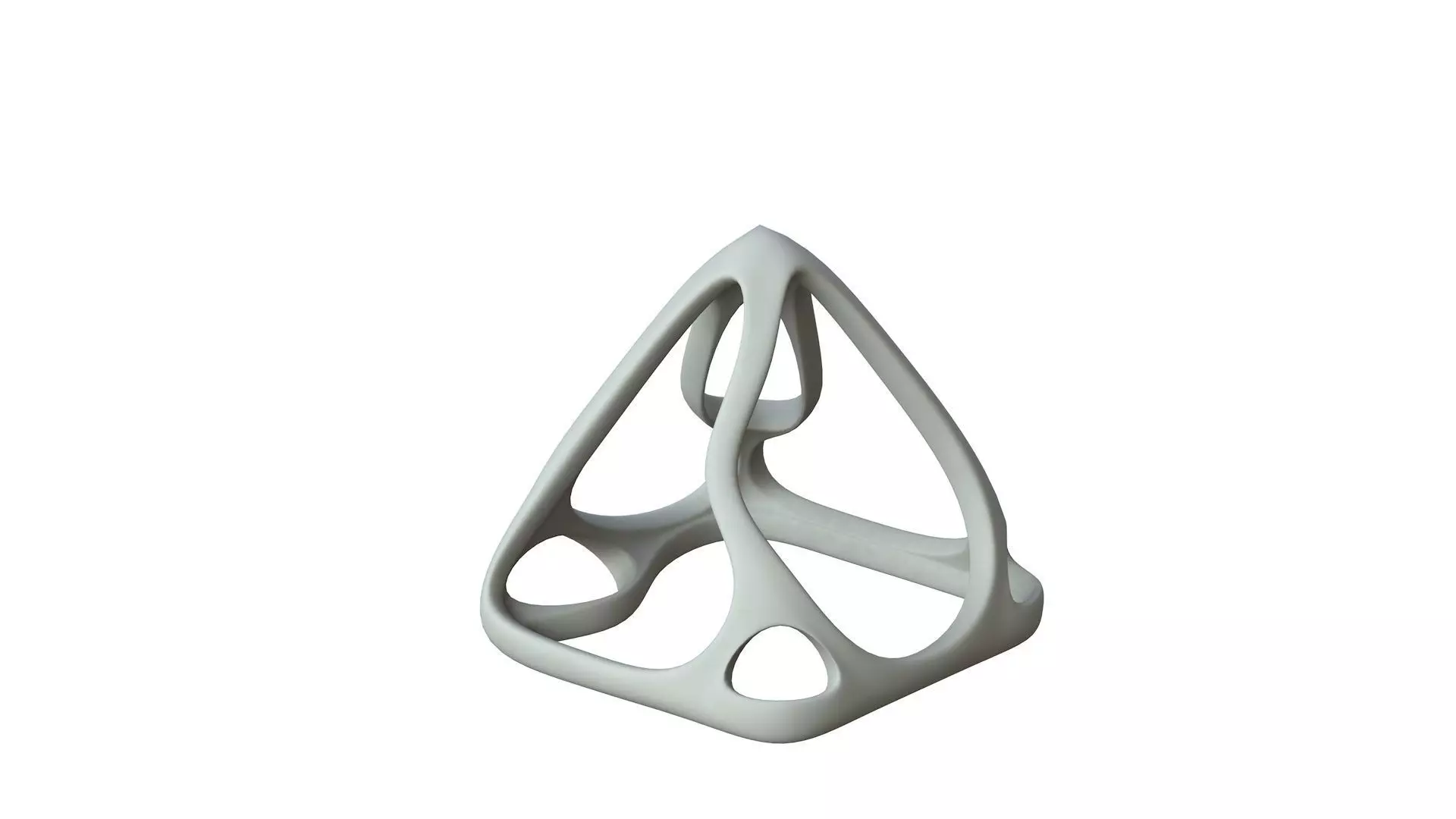 SciFi Cube Object No 59173 Low Poly Shape Low-poly 3D model_0