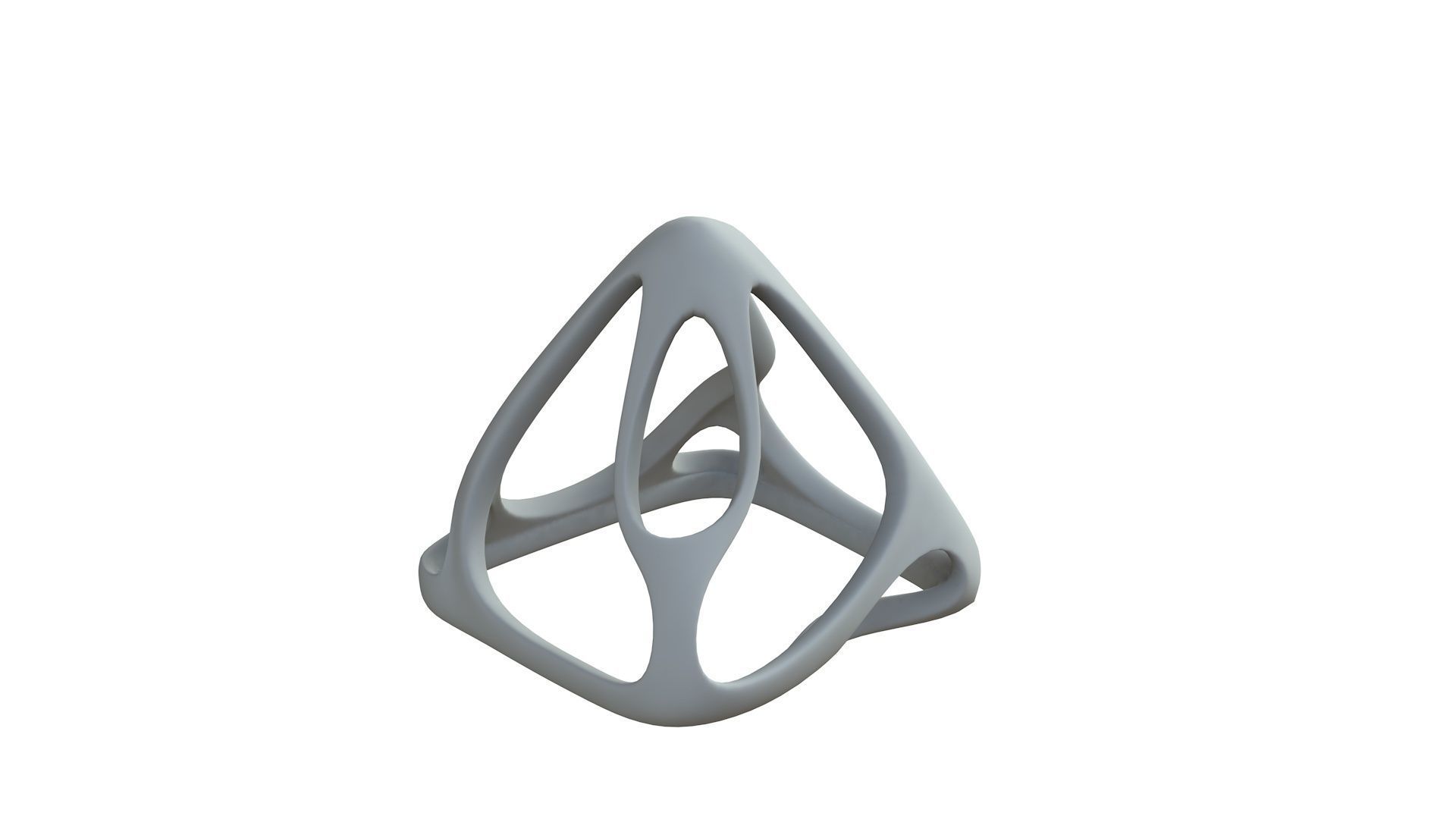 SciFi Cube Object No 59173 Low Poly Shape Low-poly 3D model_8