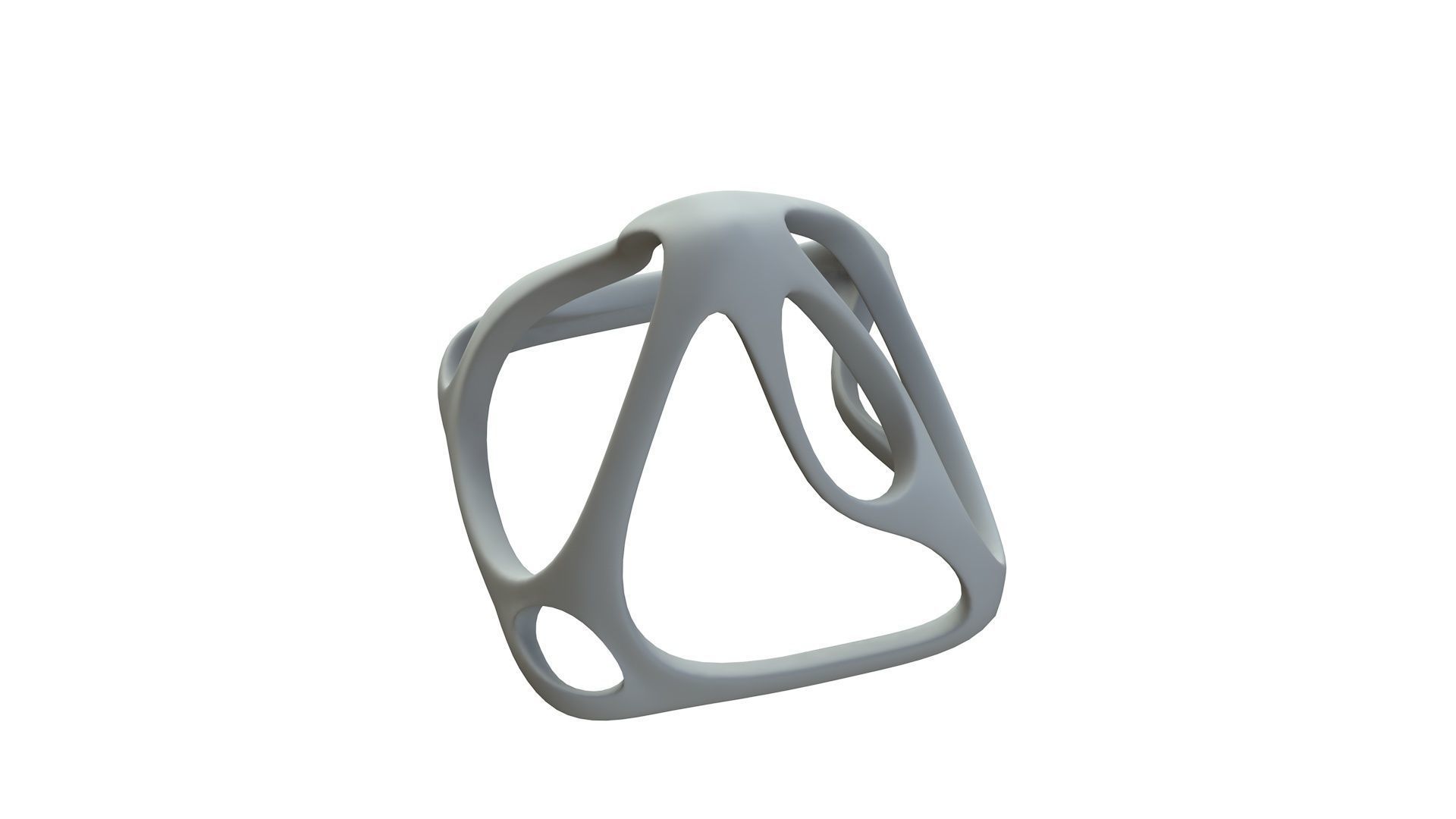 SciFi Cube Object No 59173 Low Poly Shape Low-poly 3D model_17